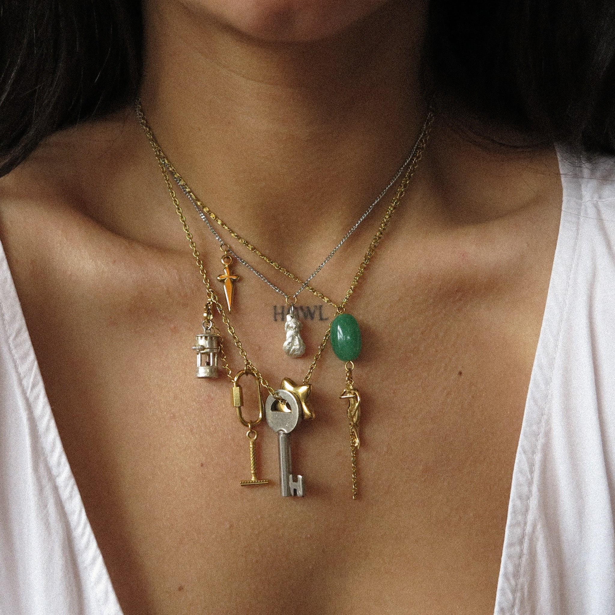 "A Woman Scorned" Charm Necklace