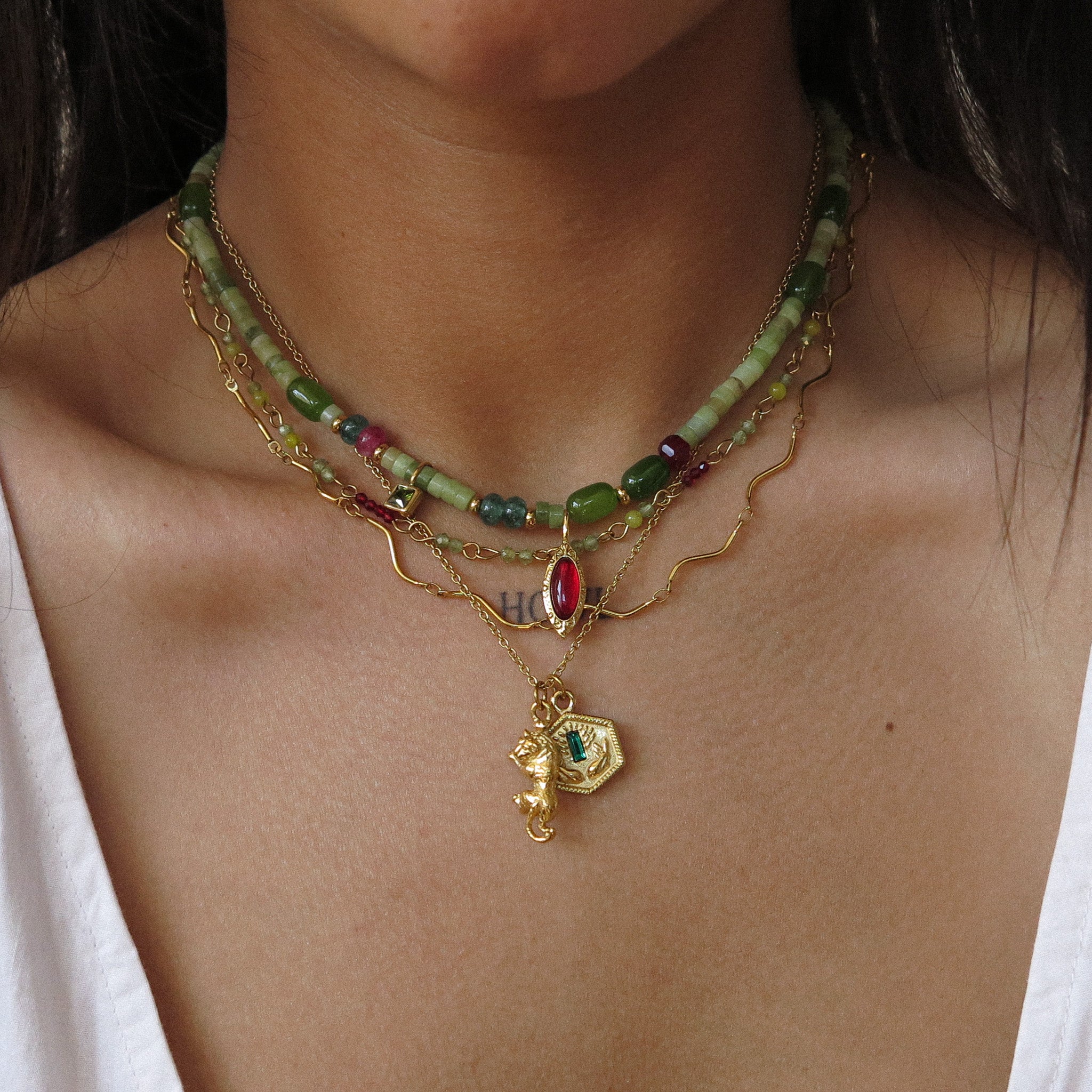 "Decadence" Necklace Stack