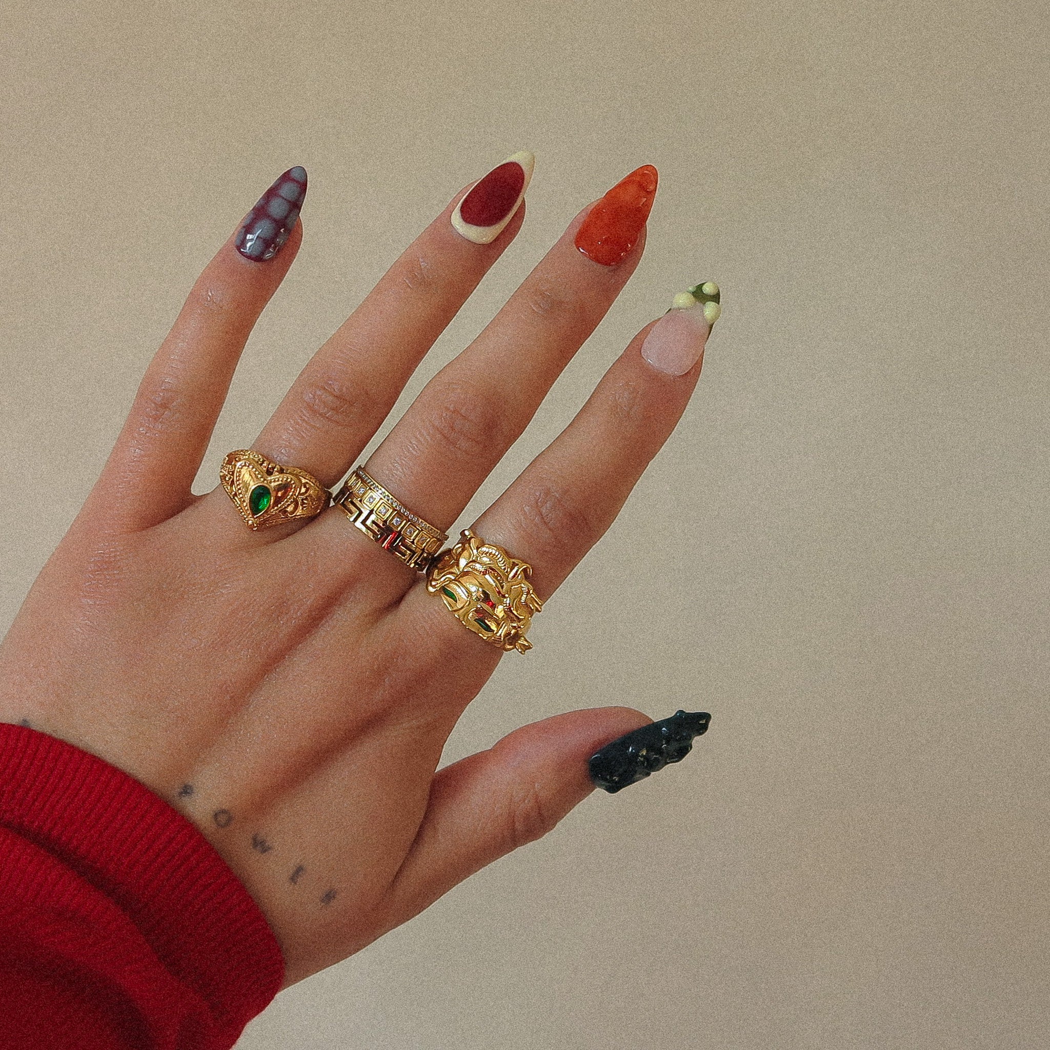 "Medusa" Ring