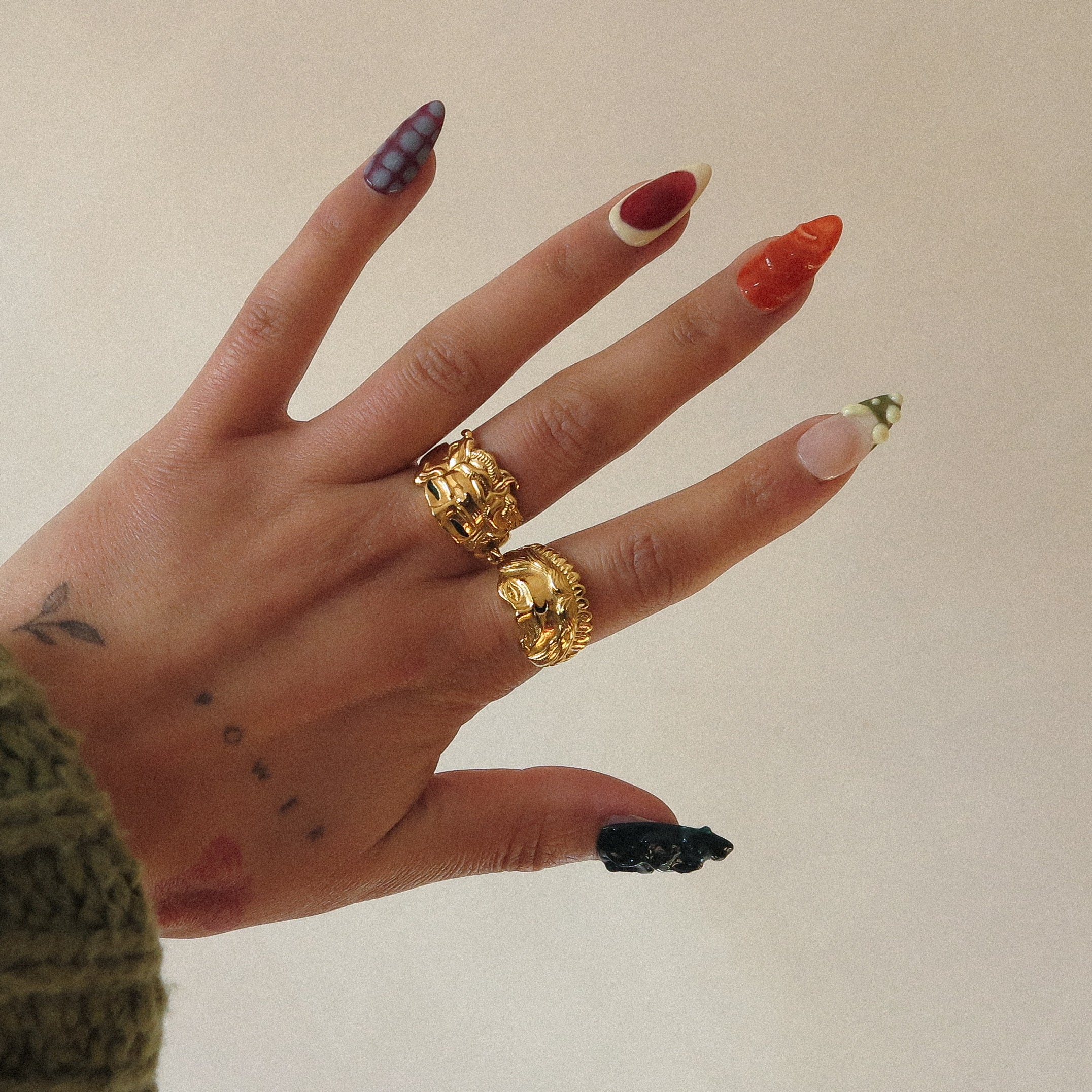 "Gender Traitor" Ring Set