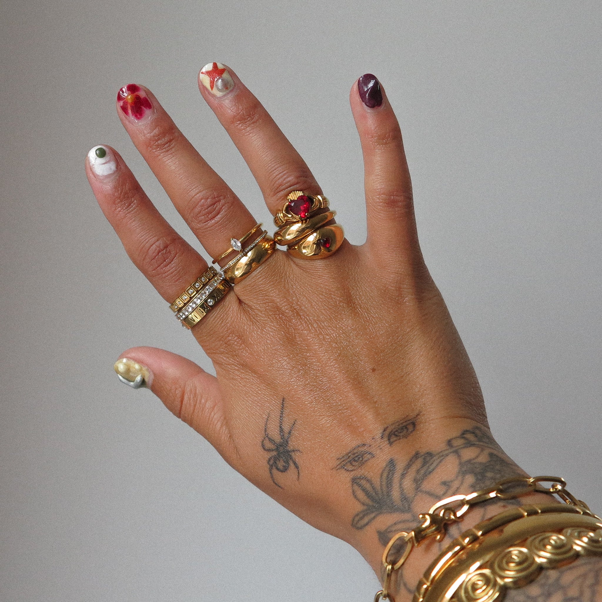 "Maisie" Square Stone Ring
