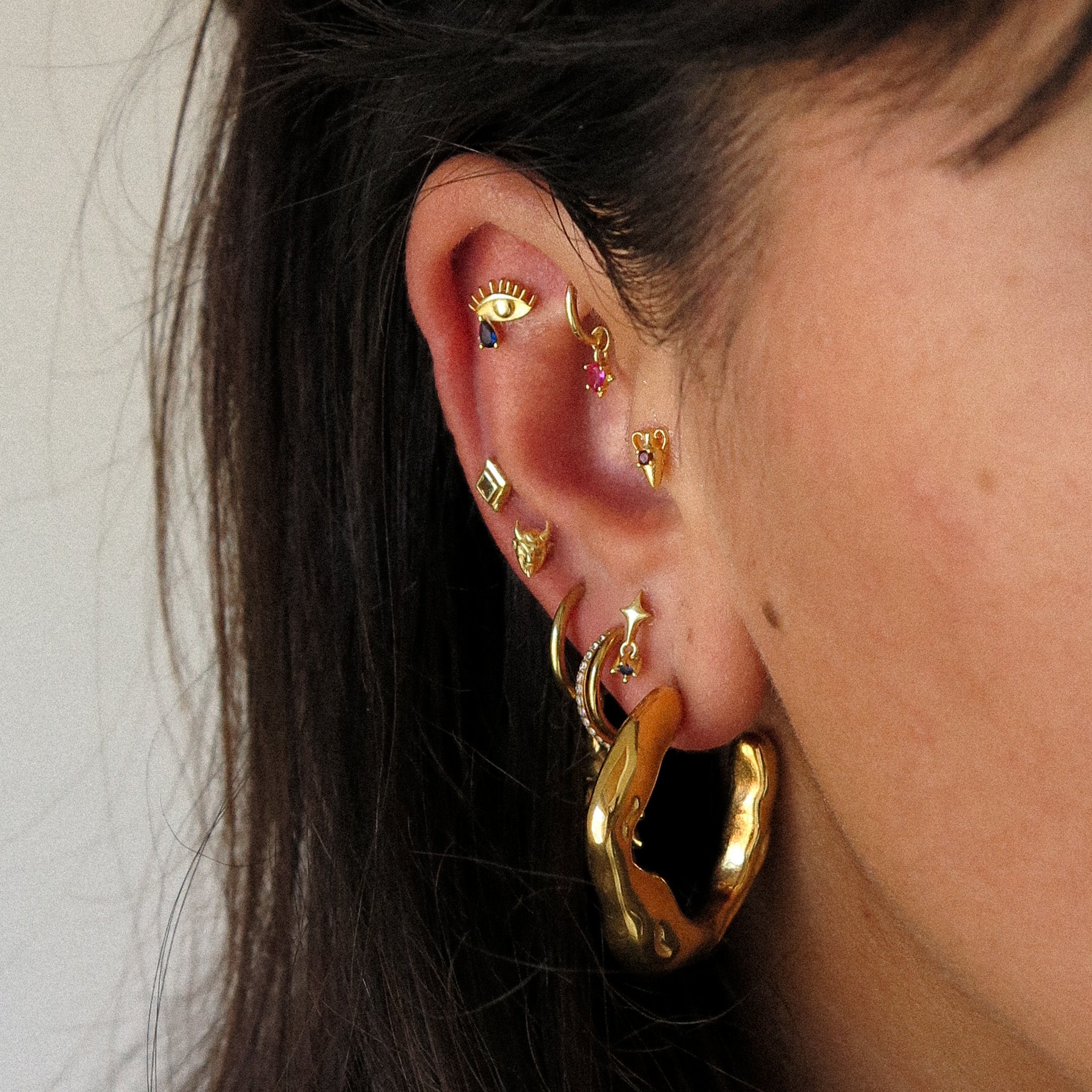 “She Devil” Tiny Earring