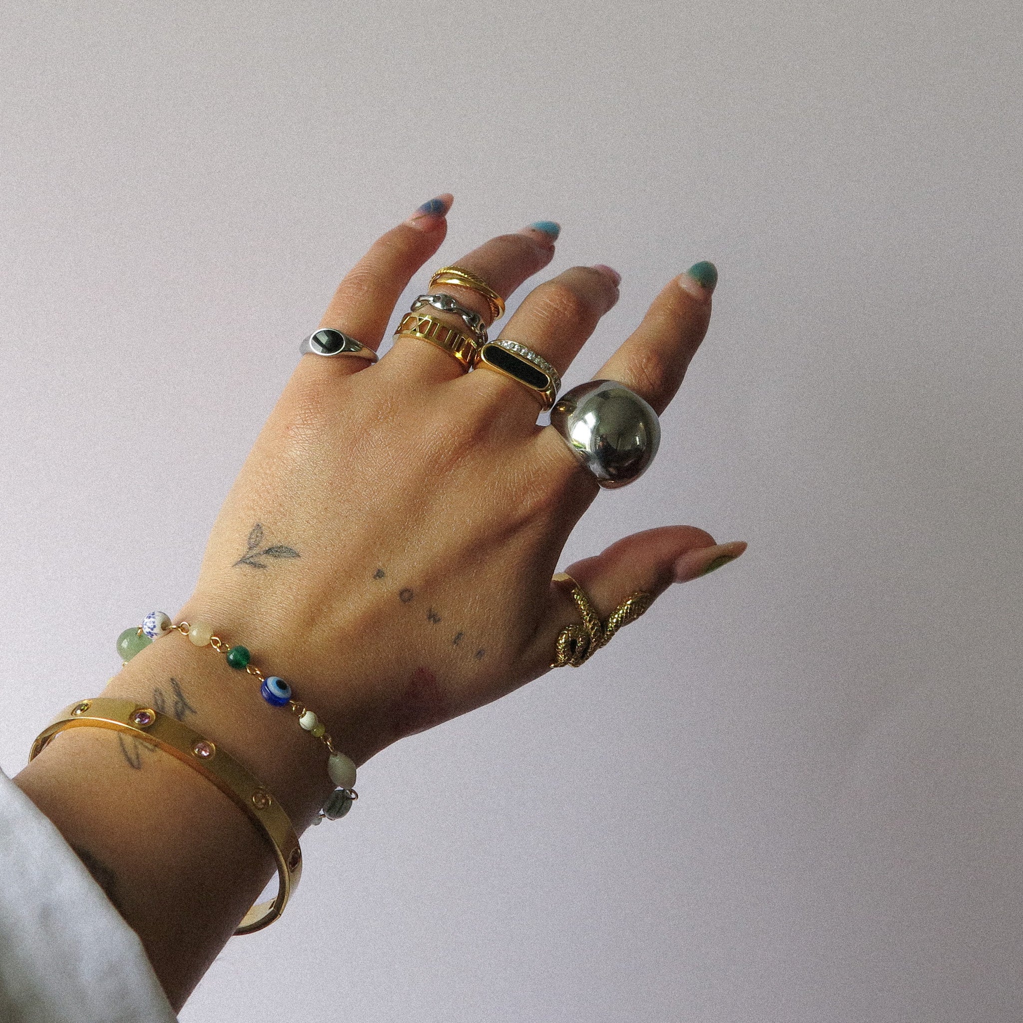 "Gracie" Chain Ring