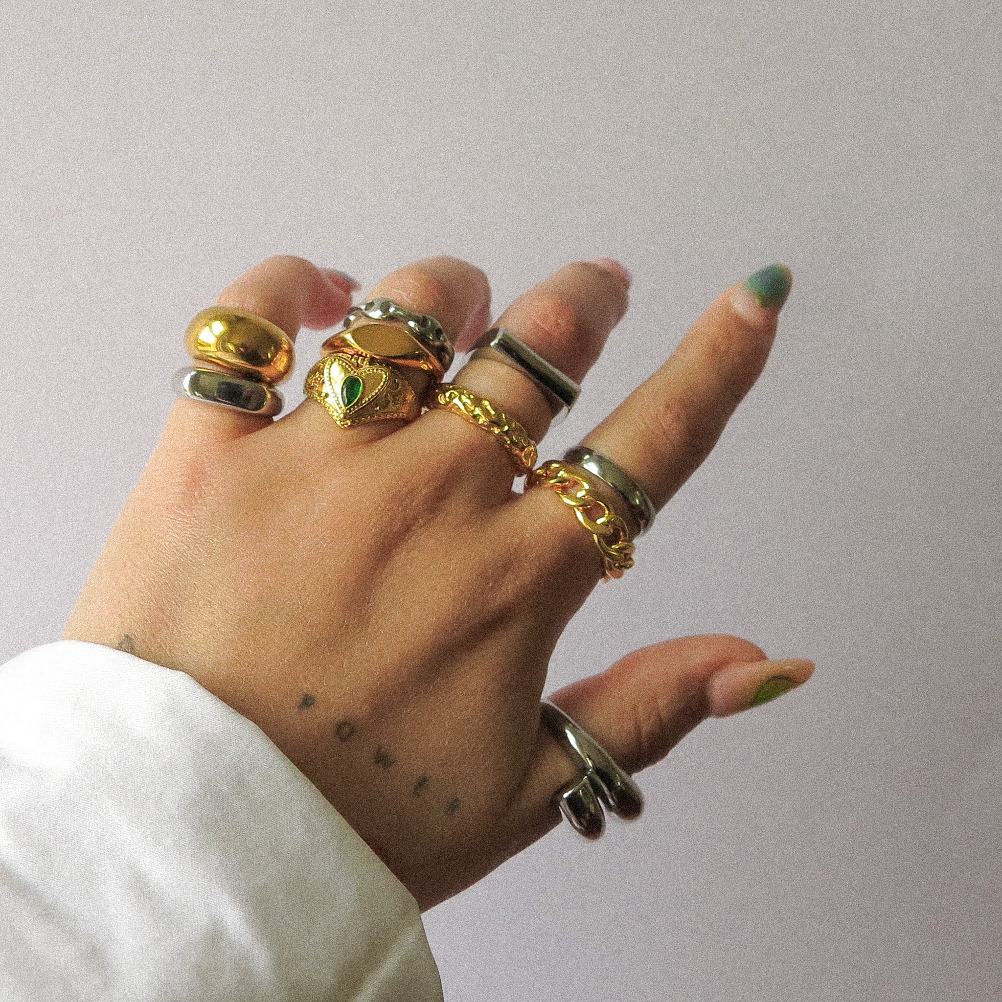 "Gracie" Chain Ring
