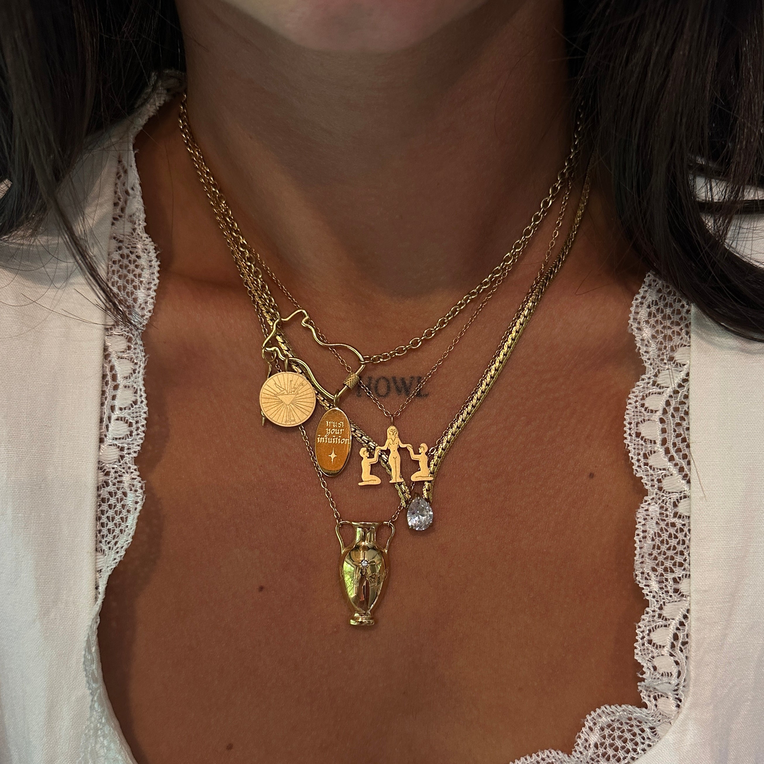 "Worship" Goddess Necklace (Preorder)