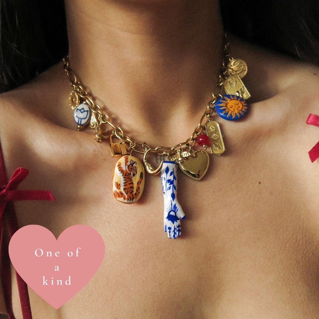 "Dipika" Charm Necklace