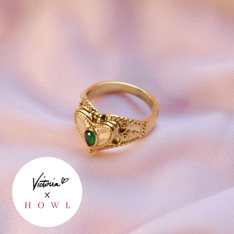 "Rebecca" Poison Heart Ring