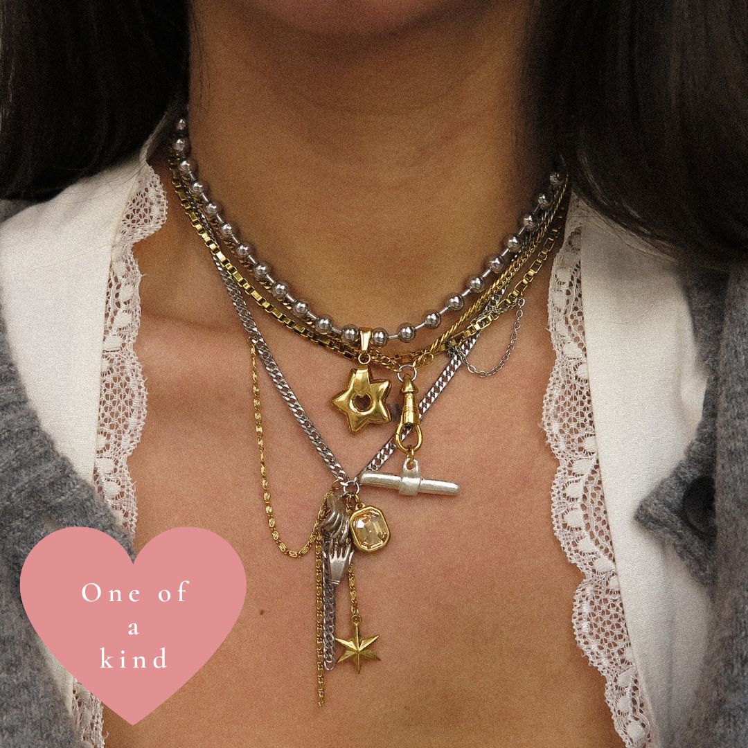 "Andorra" Chain Drop Necklace