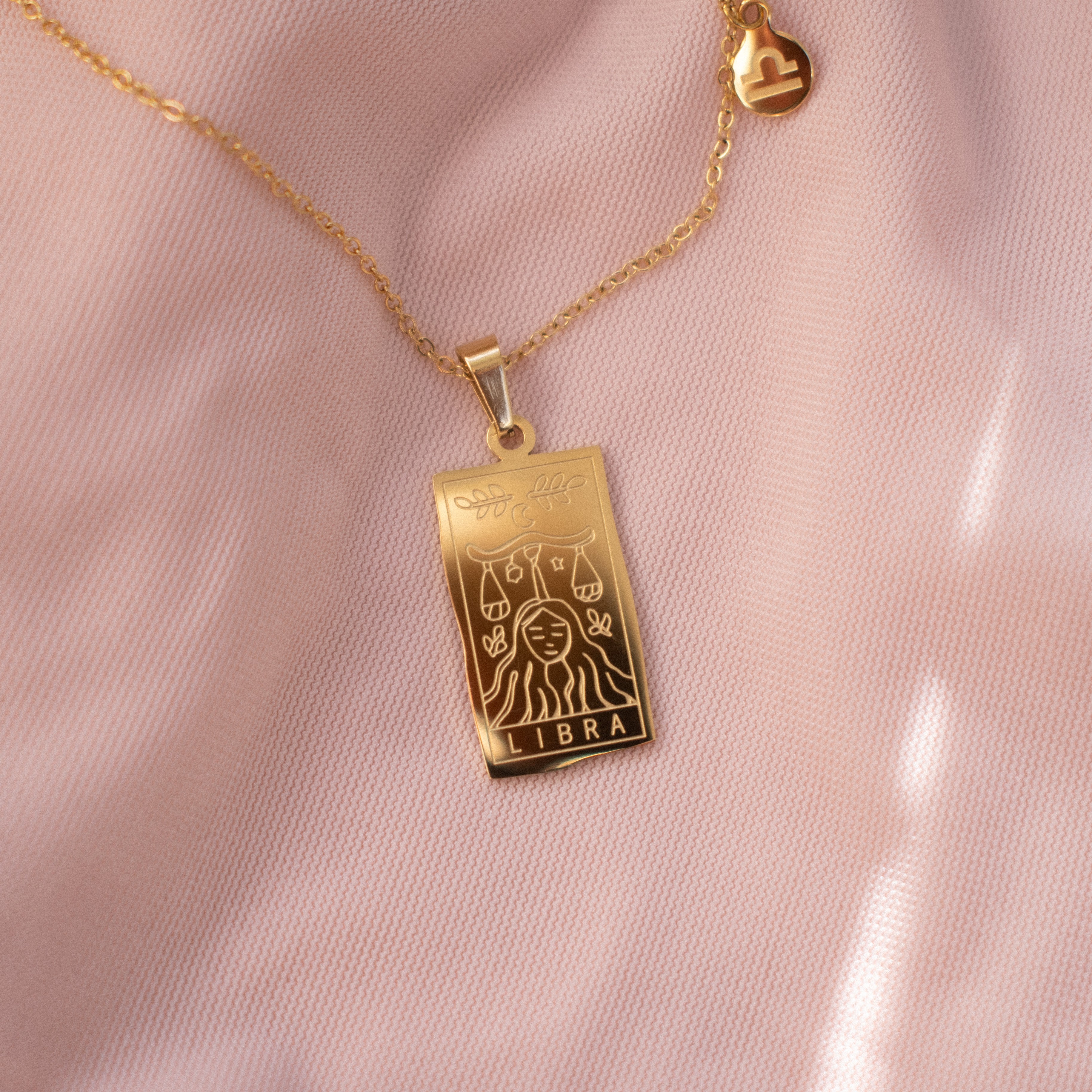 “Calderon” Astrology Tablet Necklace