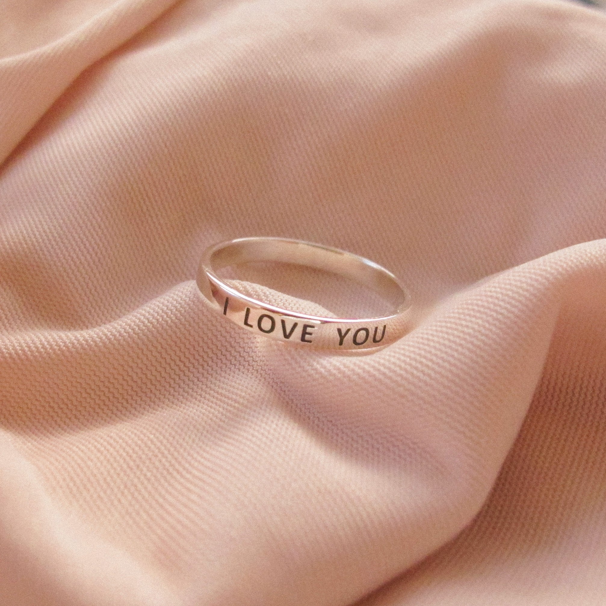 “Confession" Sterling Silver Ring