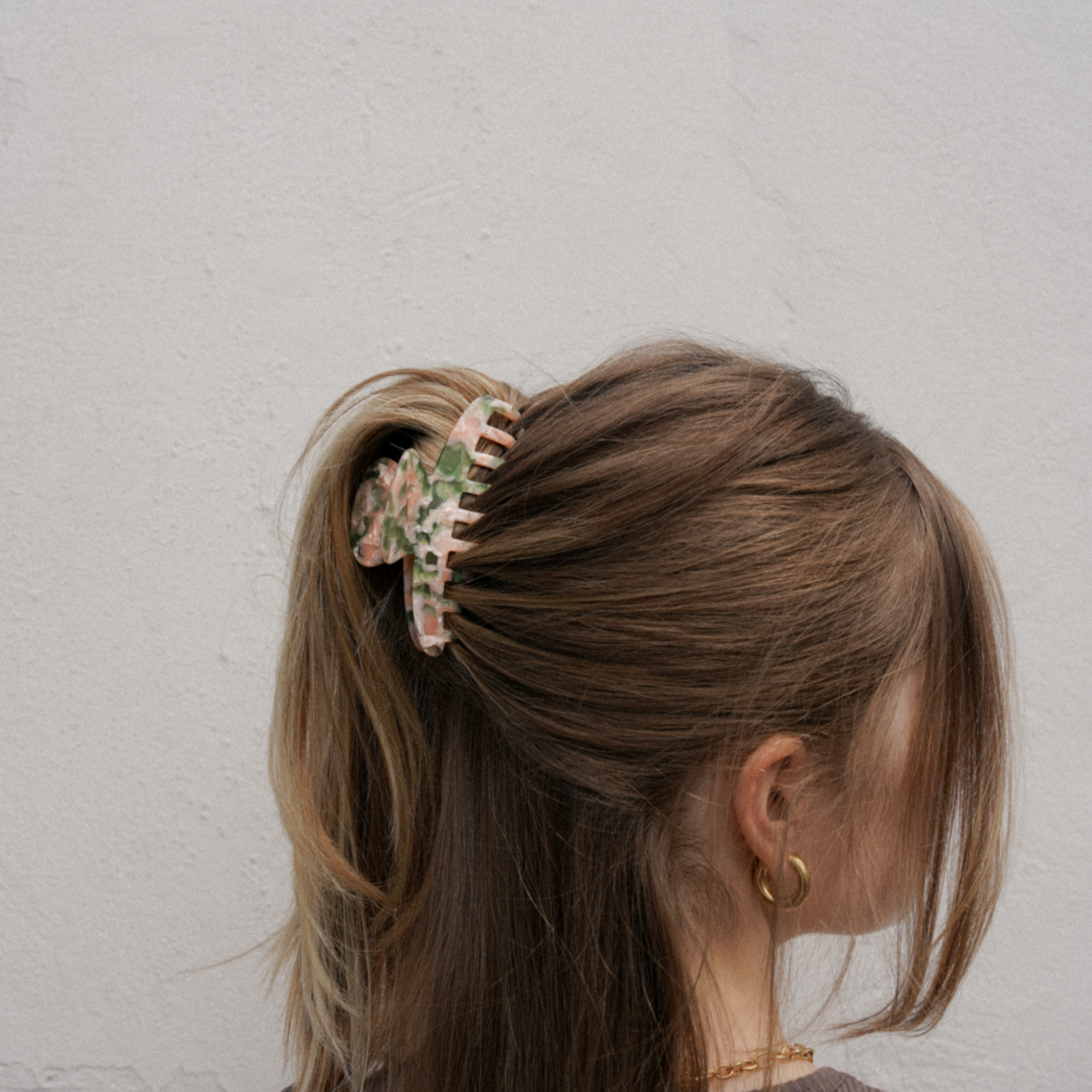 Pattern Box Claw Clip