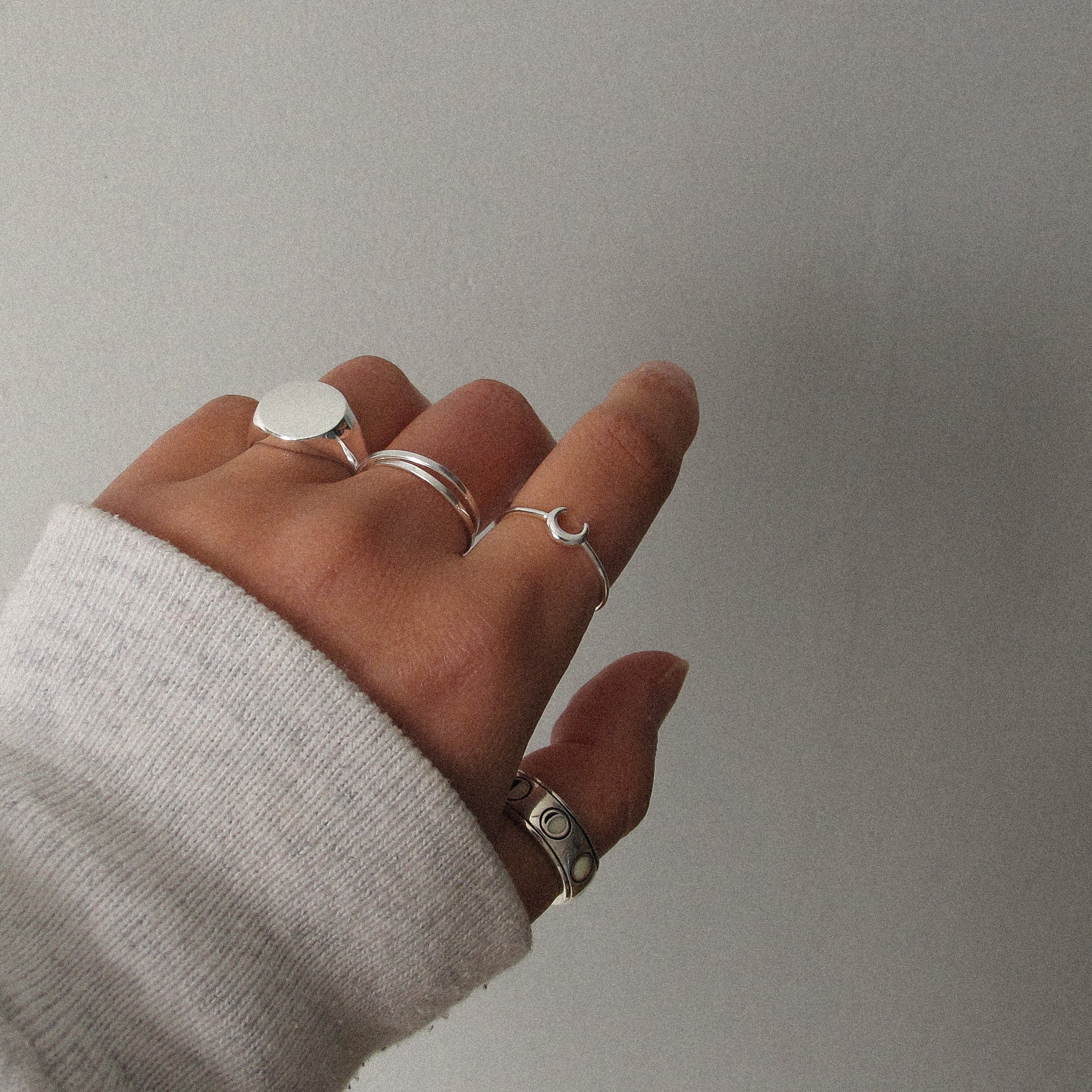 “Farrah" Sterling Silver Ring