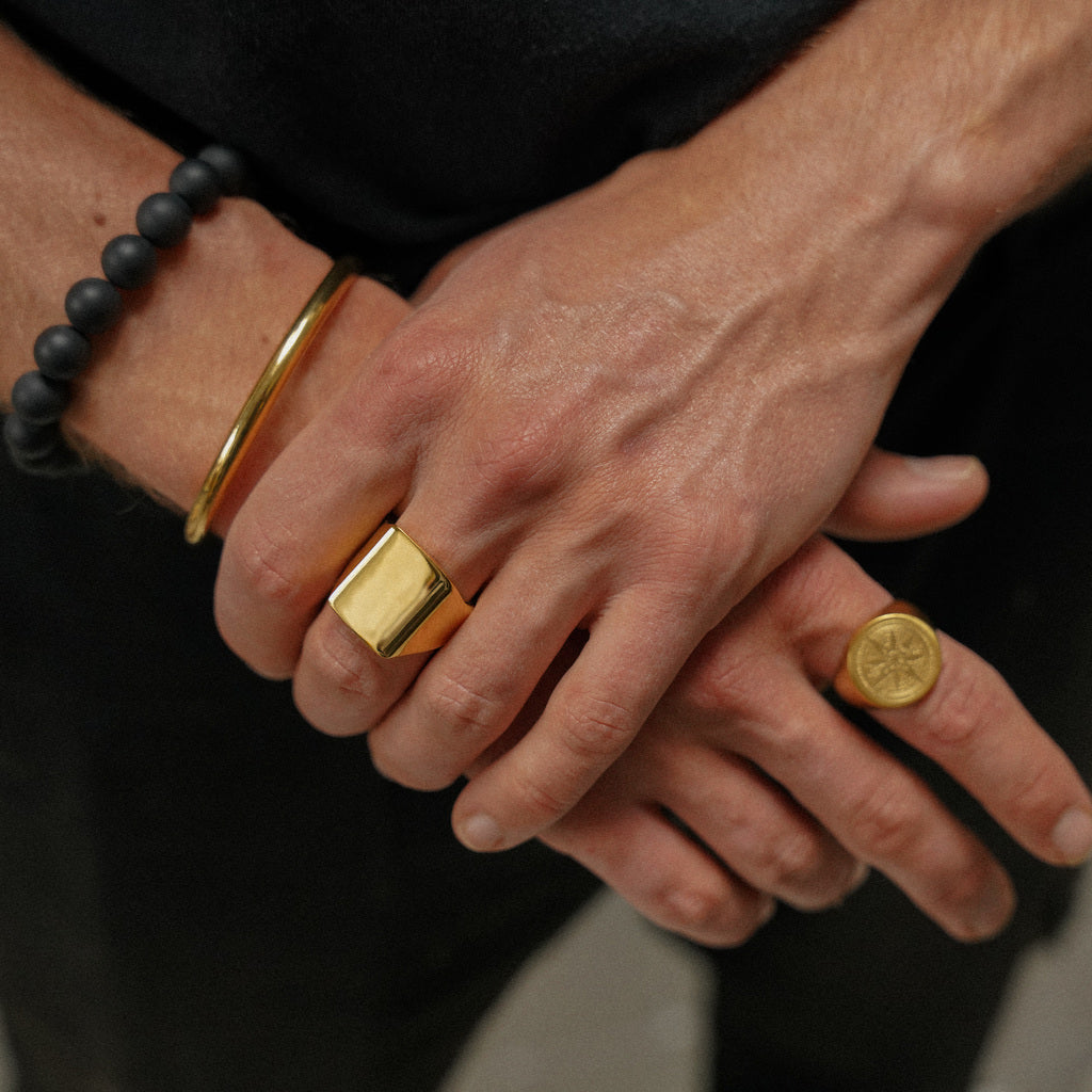 “Micheal” Compass Ring