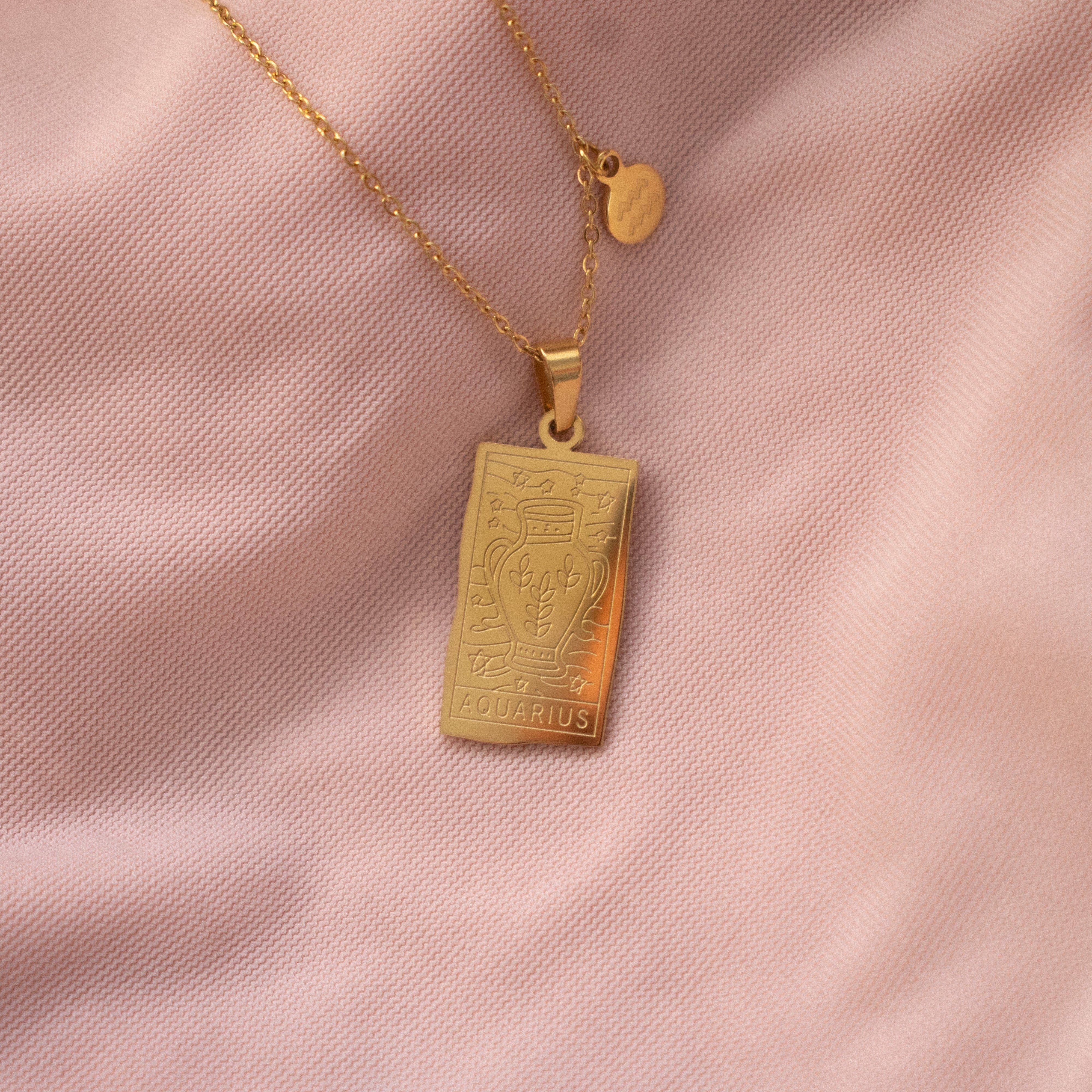 “Calderon” Astrology Tablet Necklace