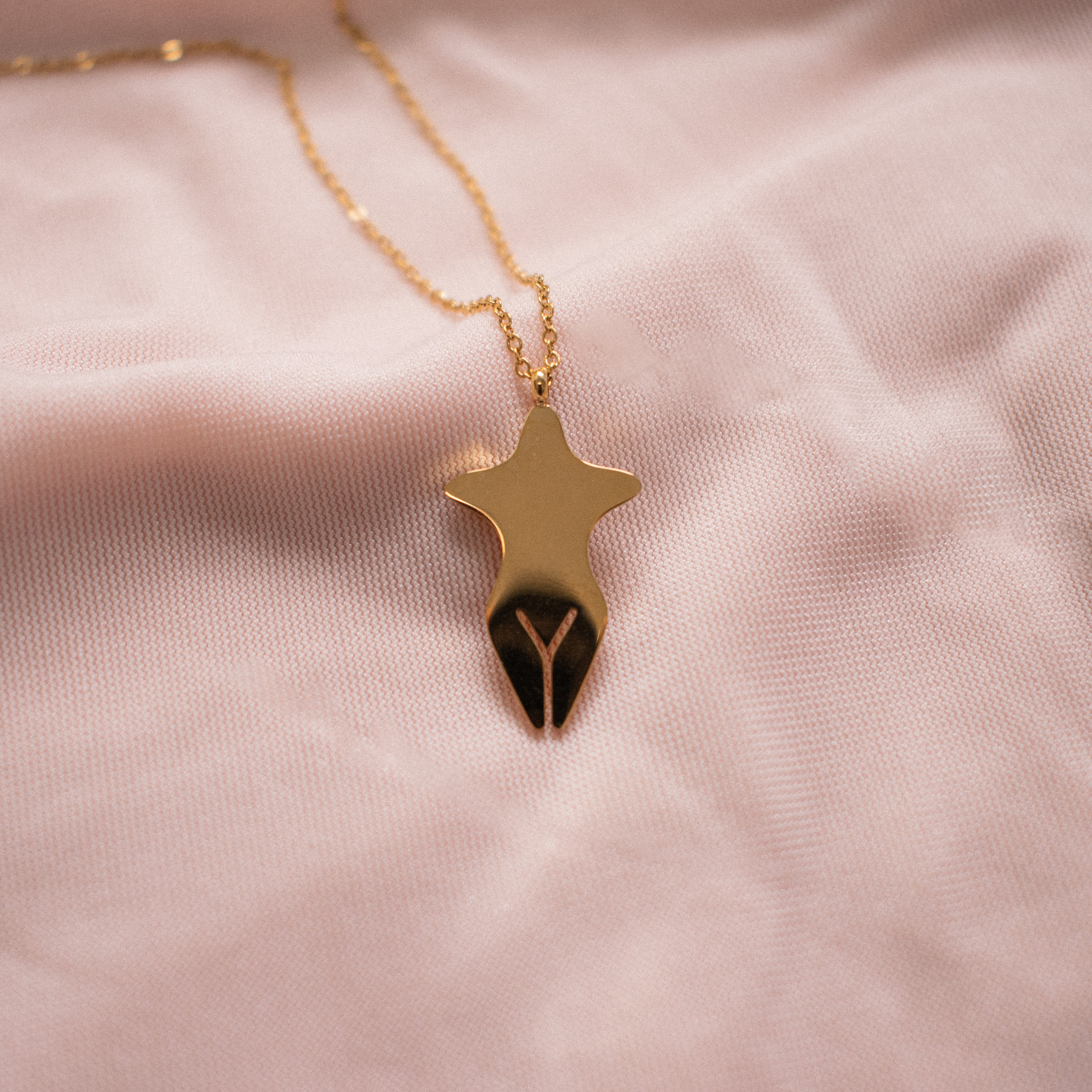 “Lady” Pendant Necklace