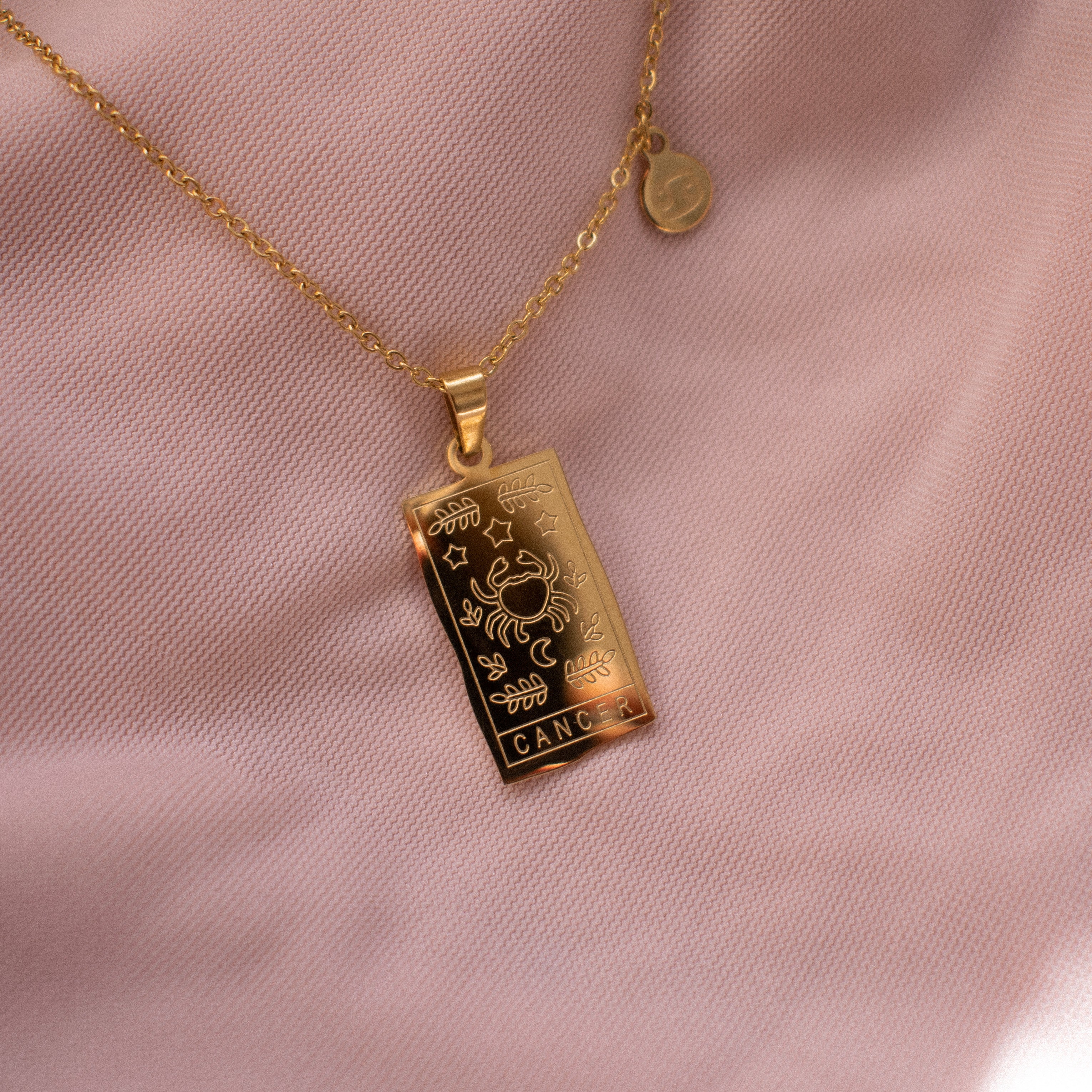“Calderon” Astrology Tablet Necklace