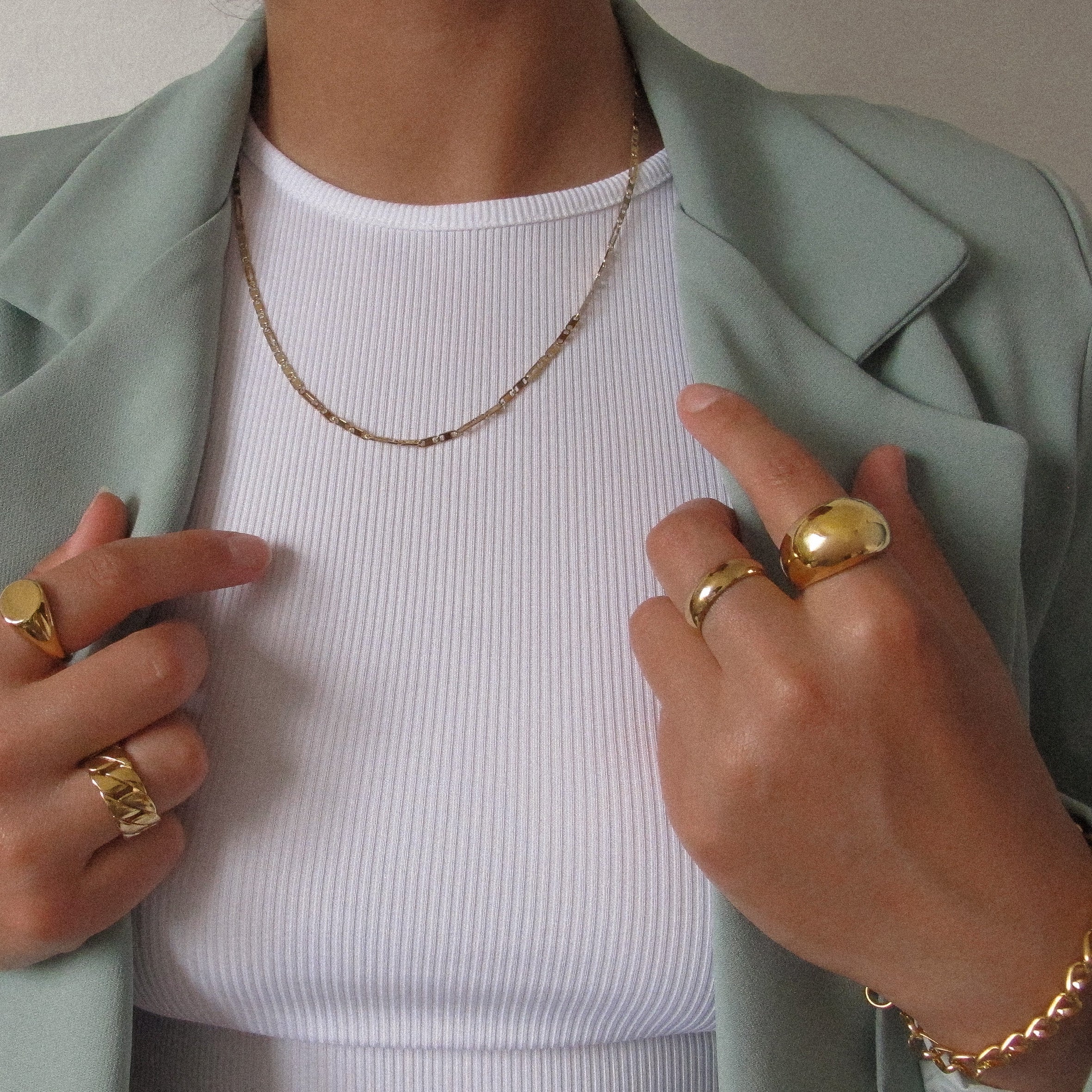 “Eleina” Chunky Chain Bracelet