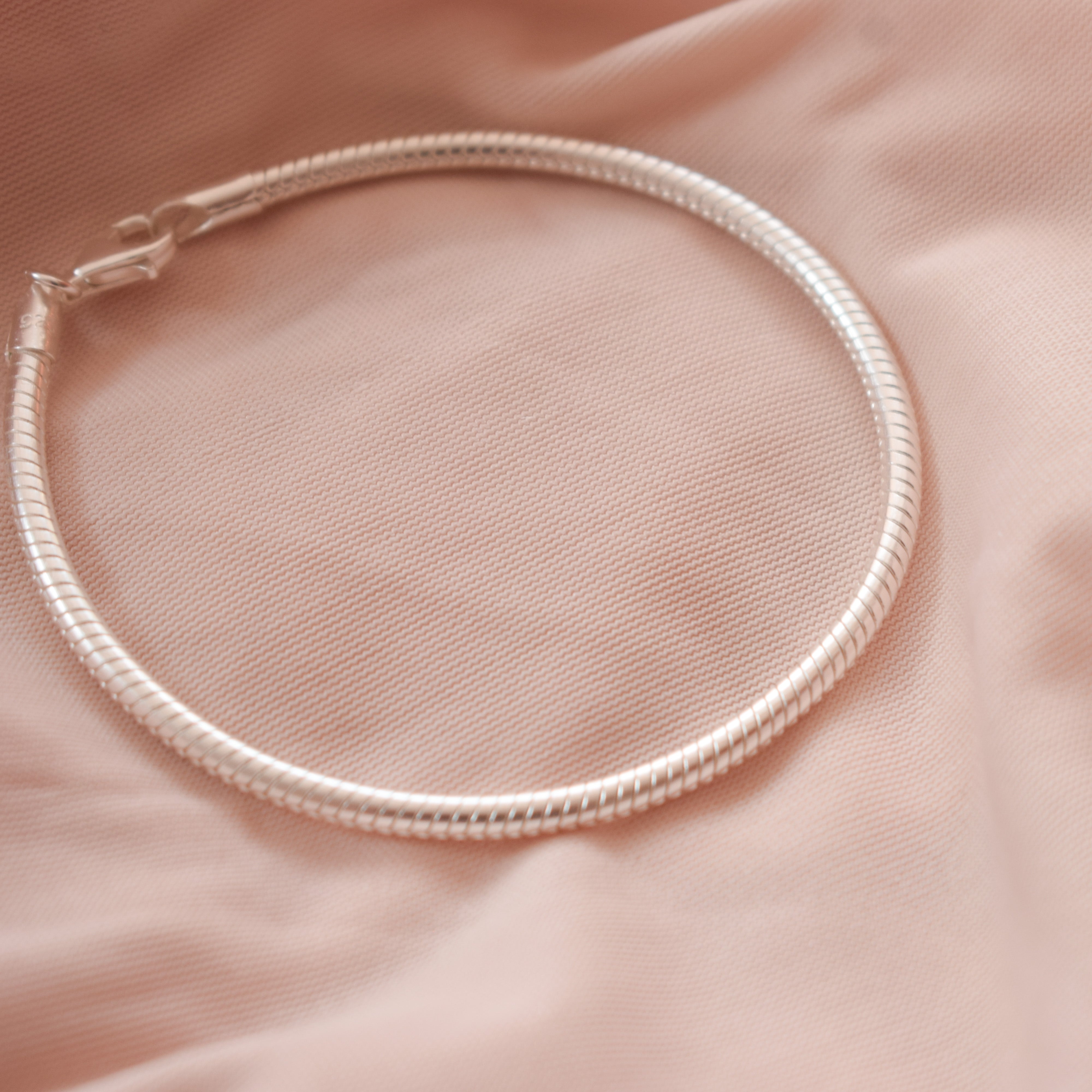 “Keya" Sterling Silver Bracelet