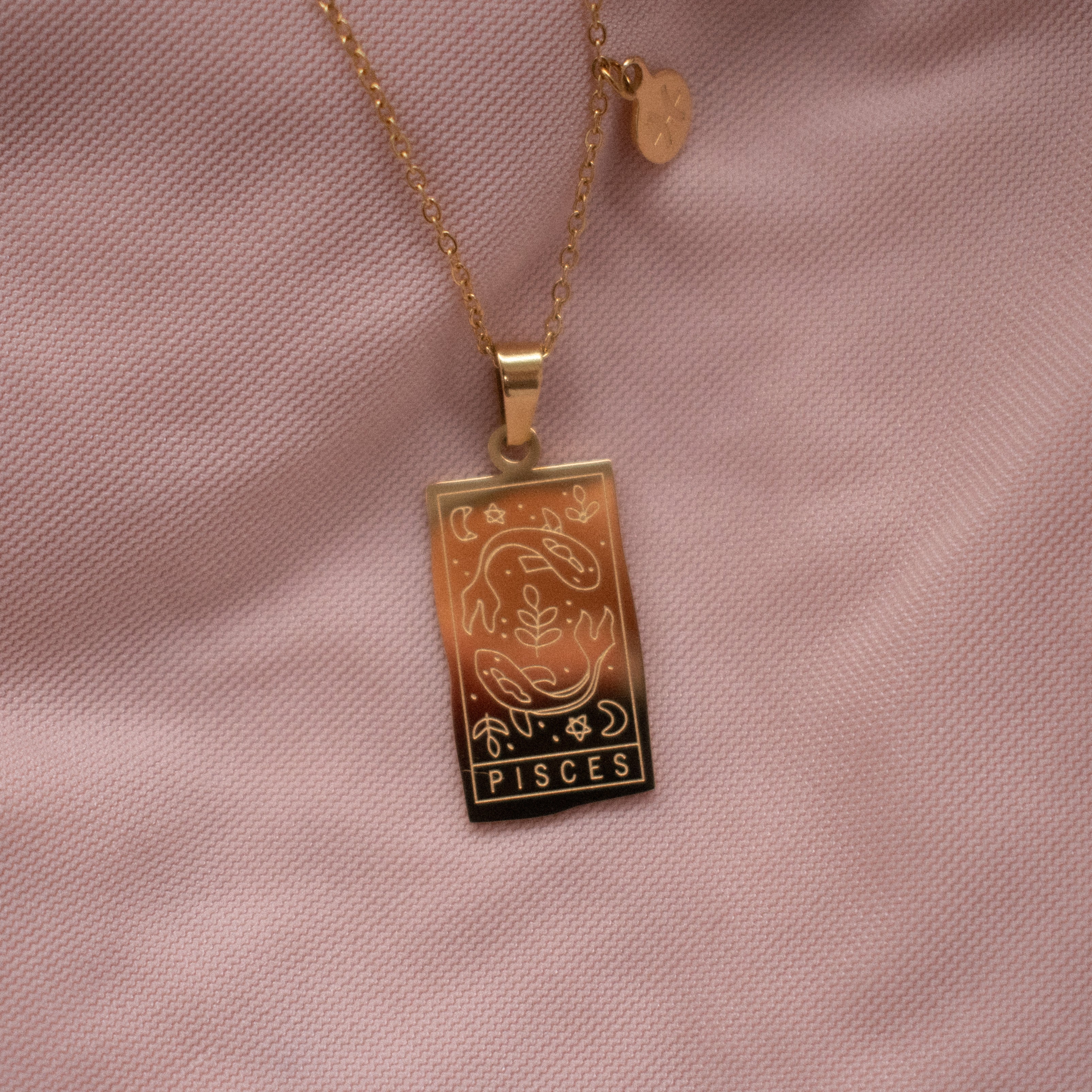 “Calderon” Astrology Tablet Necklace