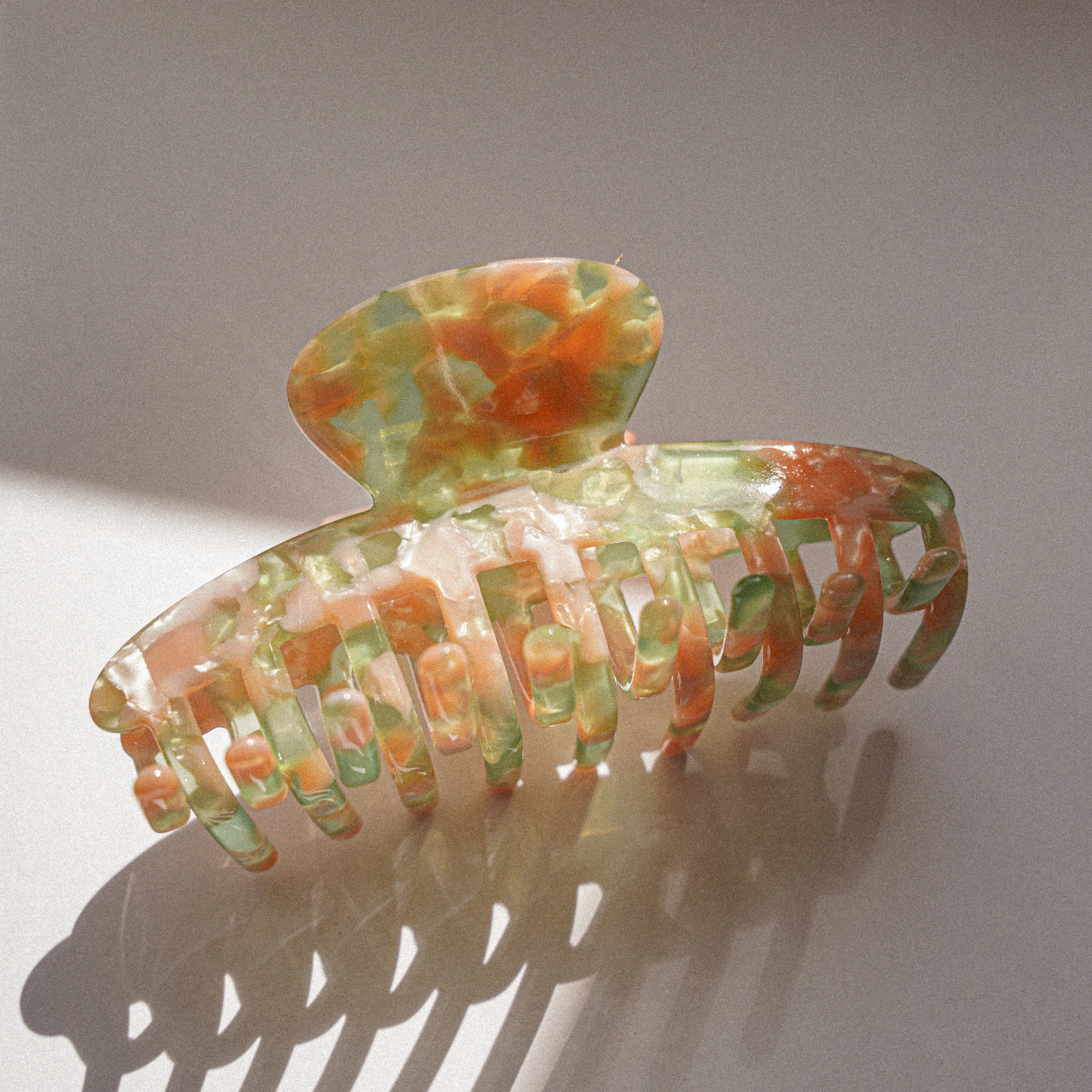 Pattern Box Claw Clip