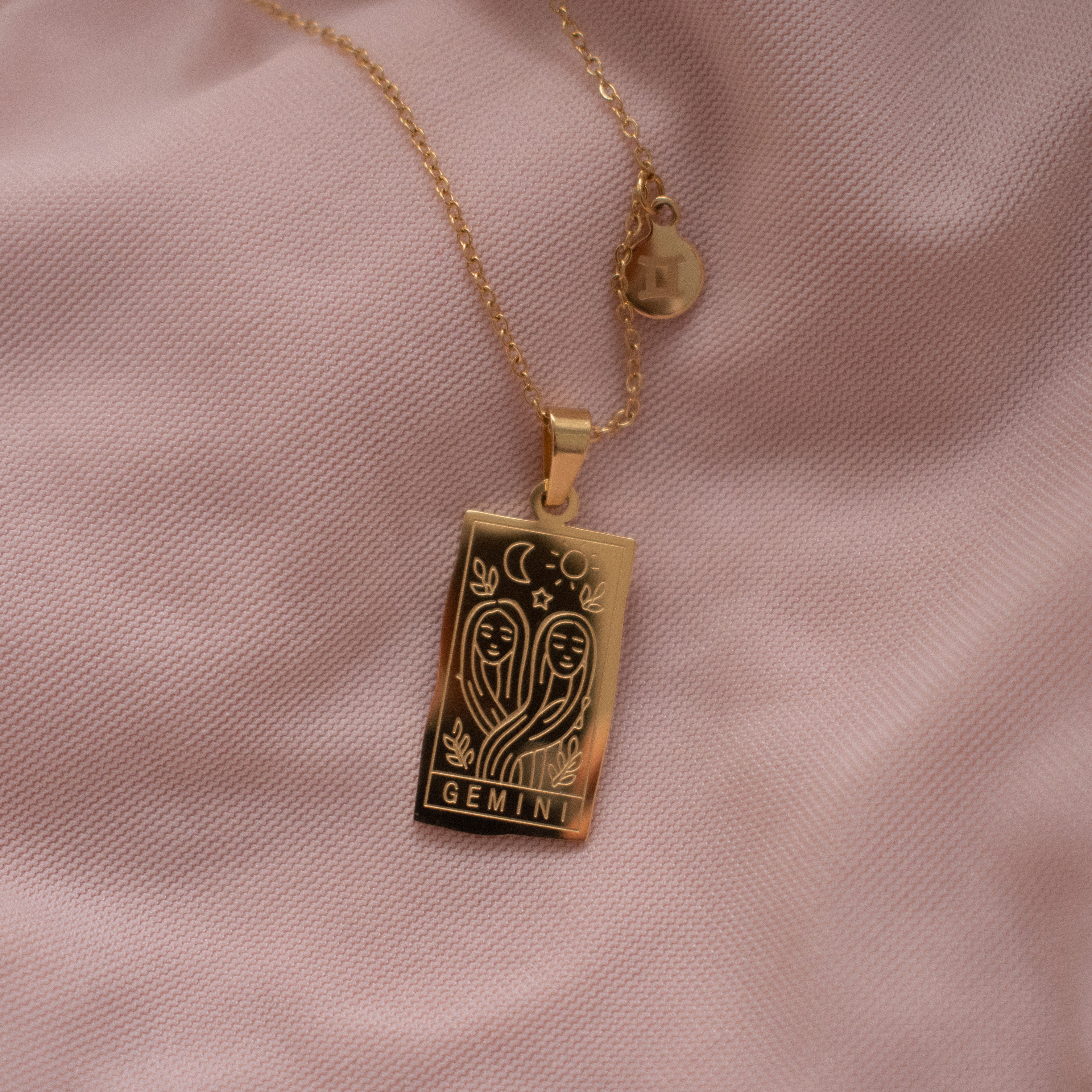 “Calderon” Astrology Tablet Necklace