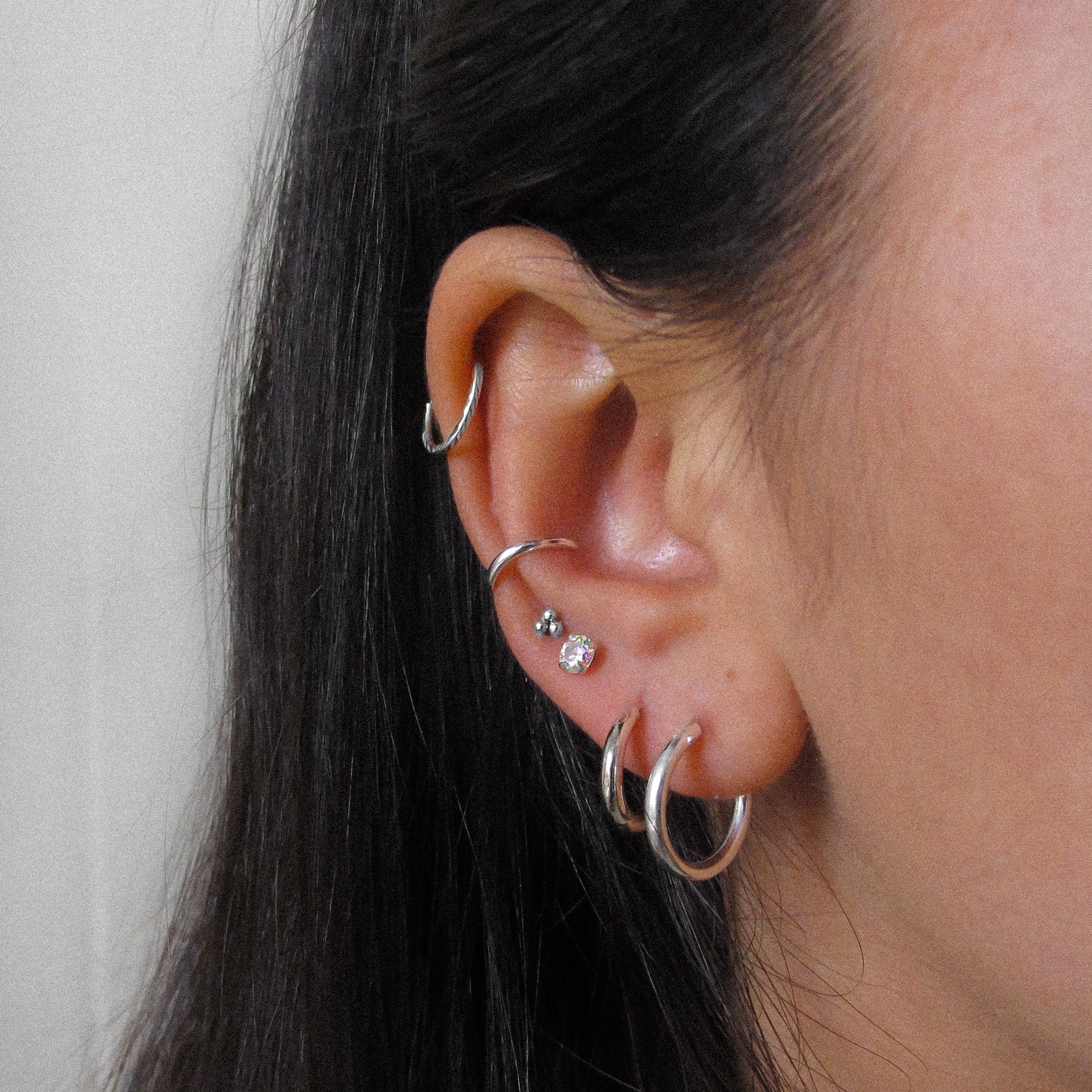 "Theo" Sterling Silver Ear Cuff