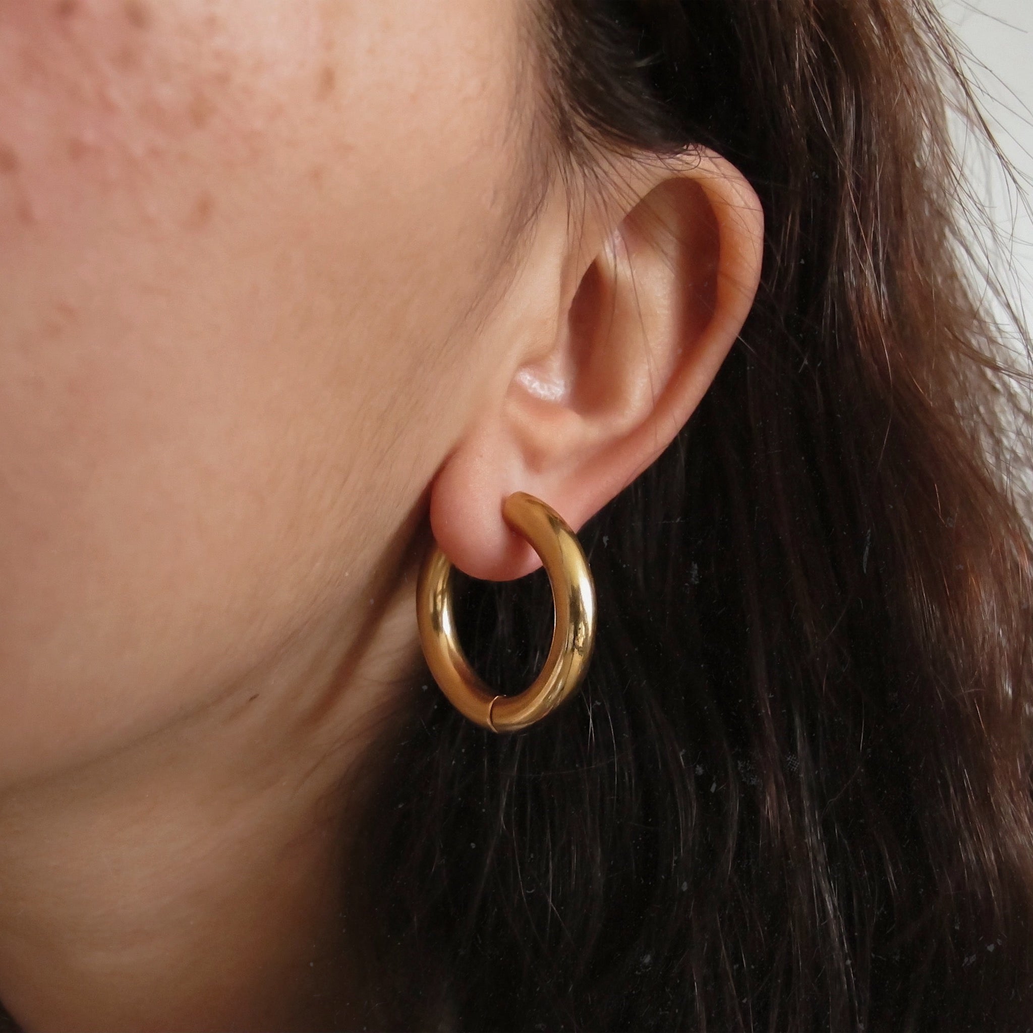 “Gabby” Huggie Earrings