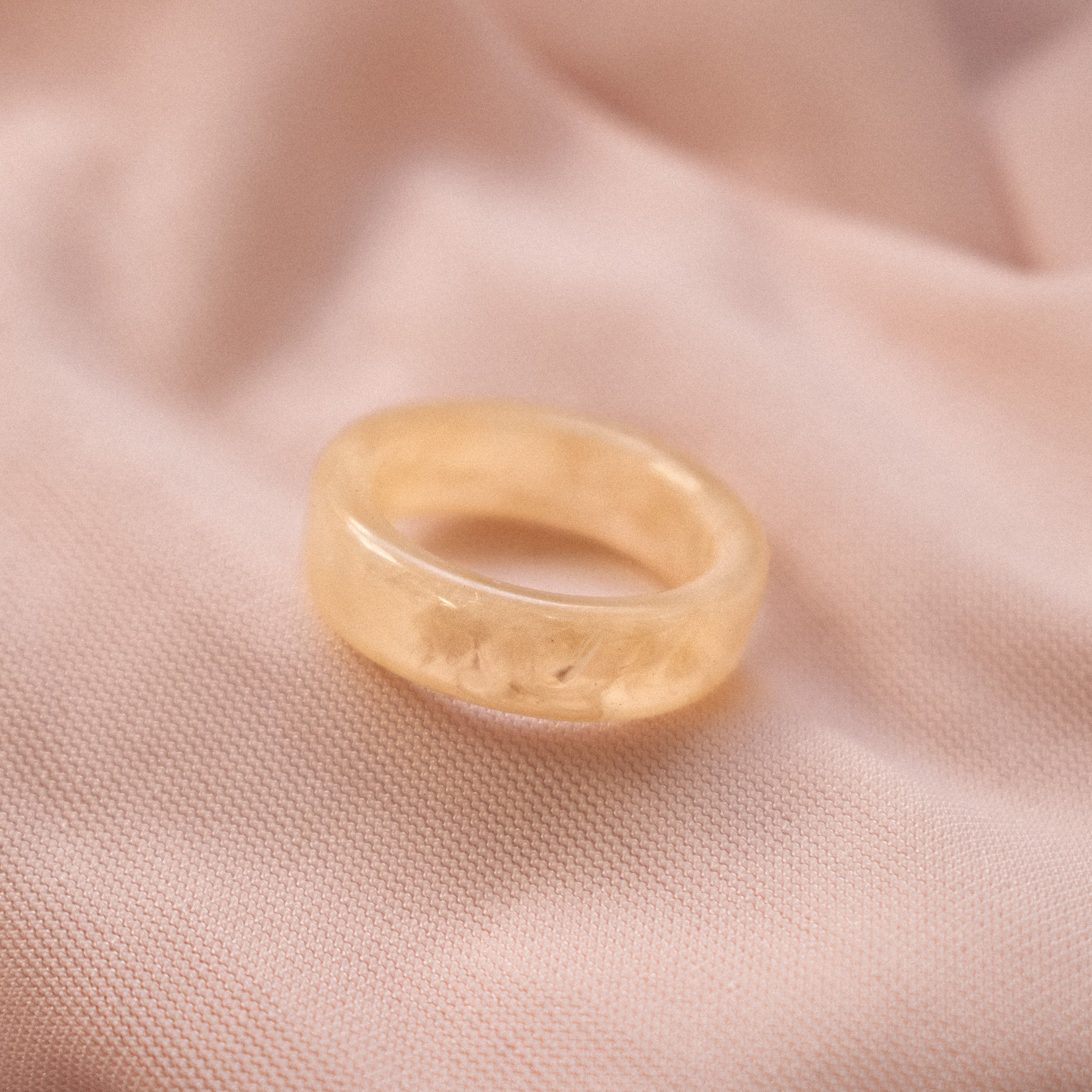 “Rani” Swirled Resin Ring