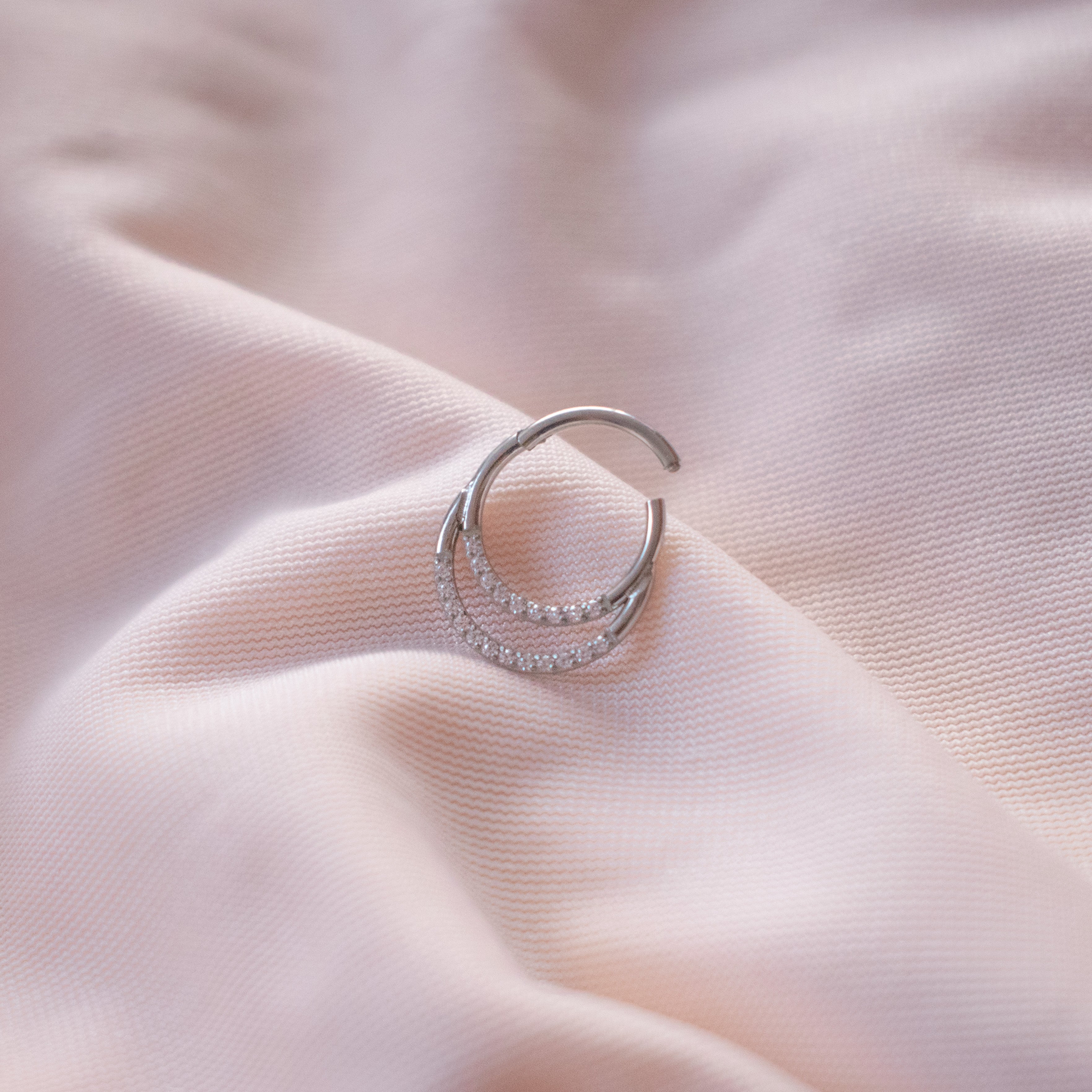 “Broomhilda” Double Layer Septum Ring