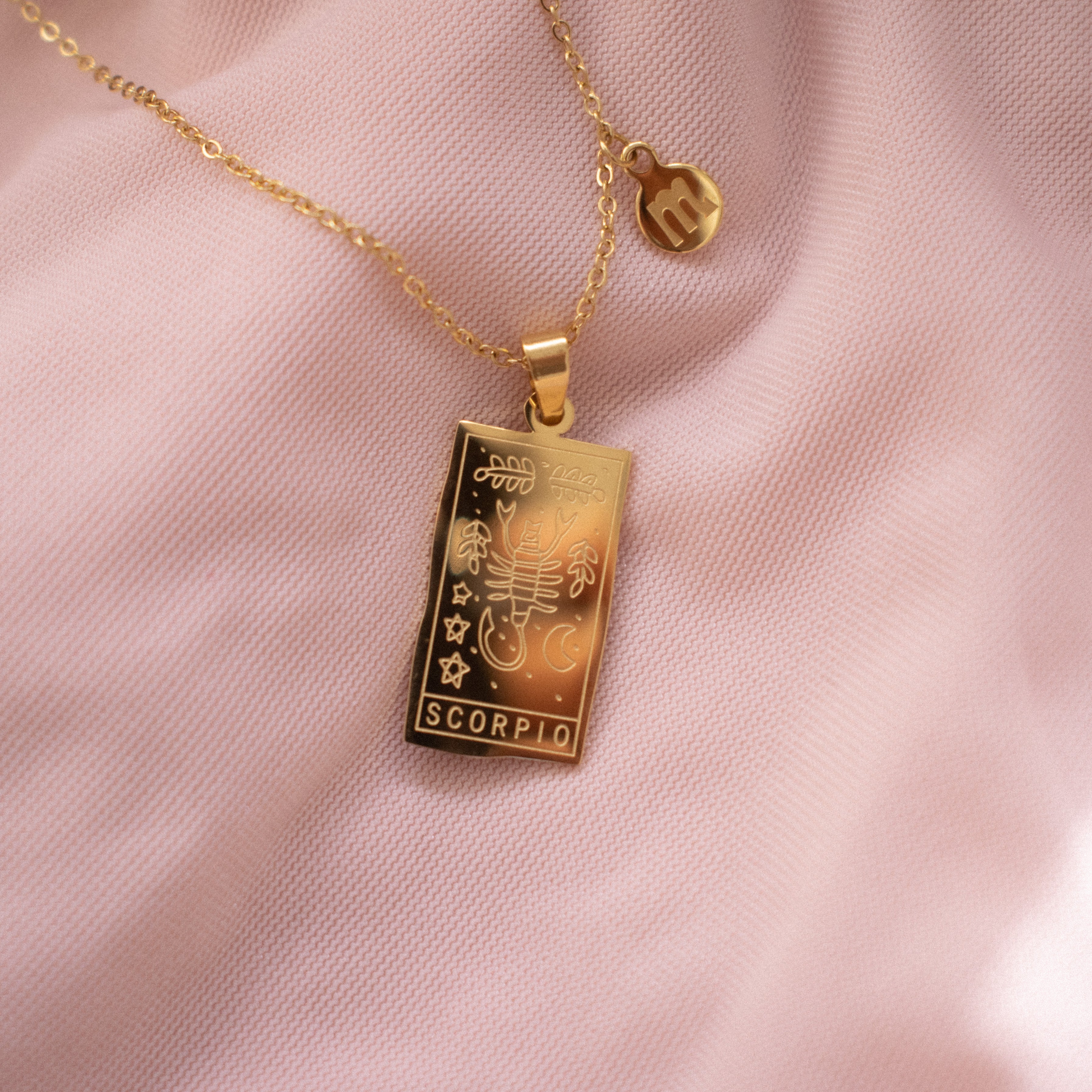 “Calderon” Astrology Tablet Necklace
