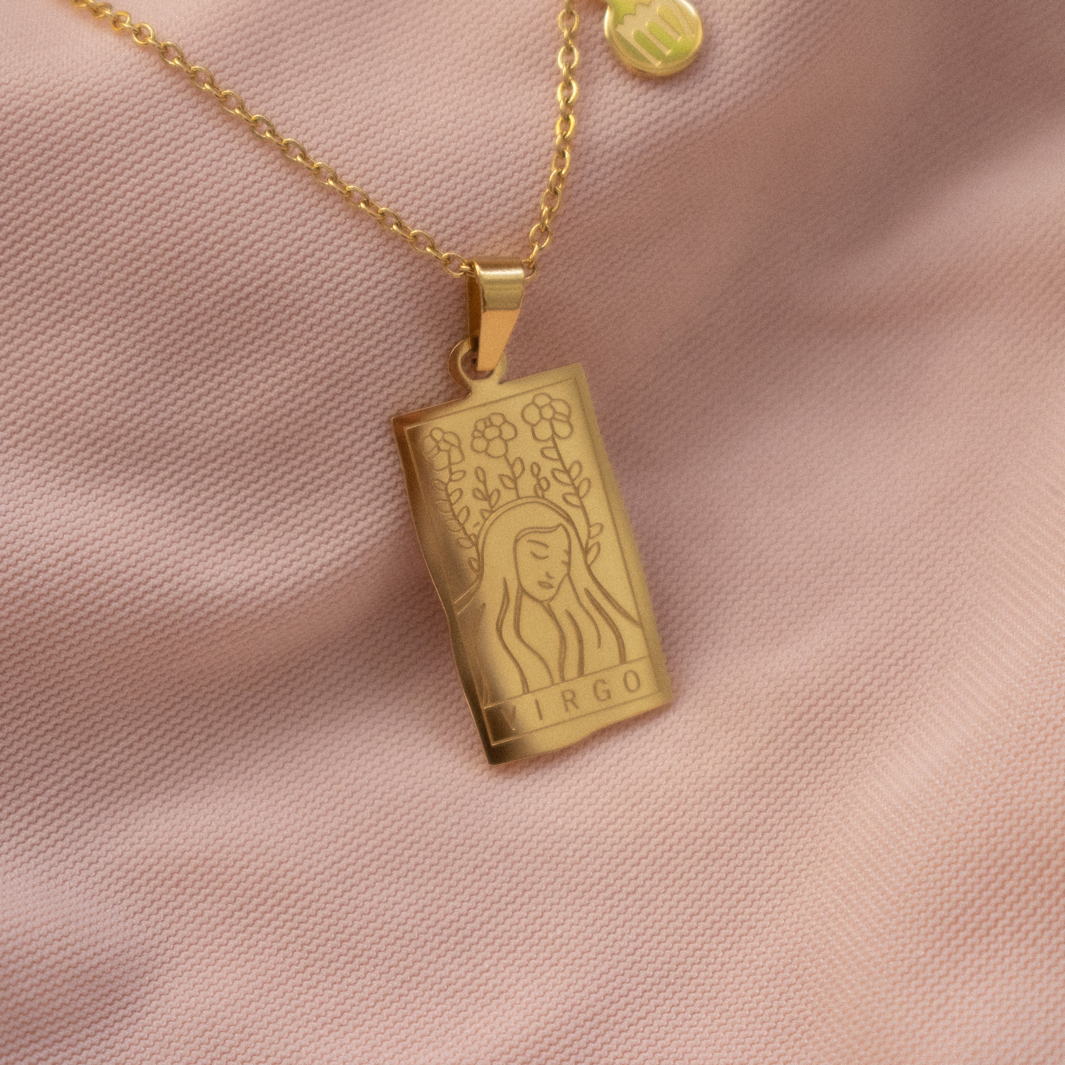 “Calderon” Astrology Tablet Necklace