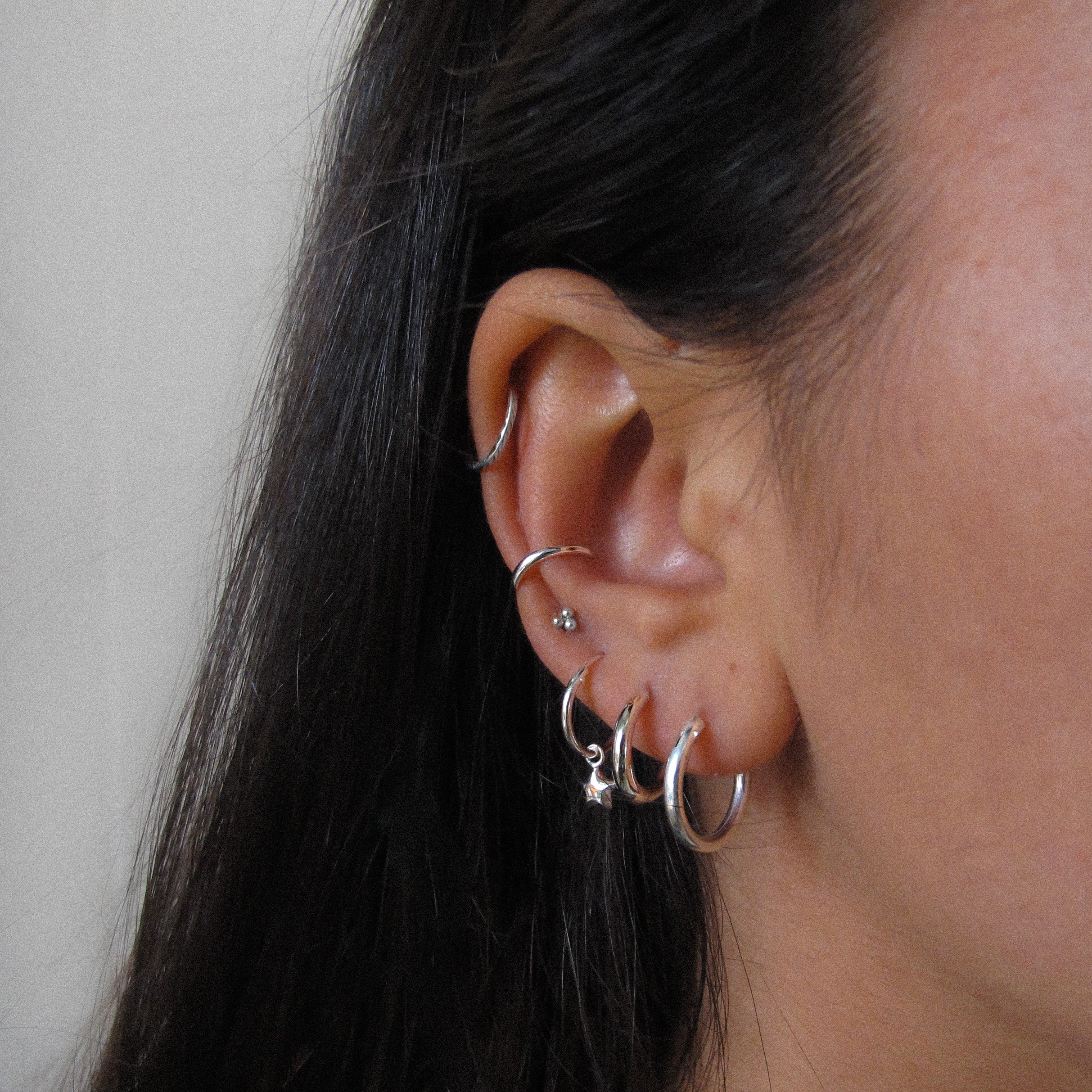 "Theo" Sterling Silver Ear Cuff