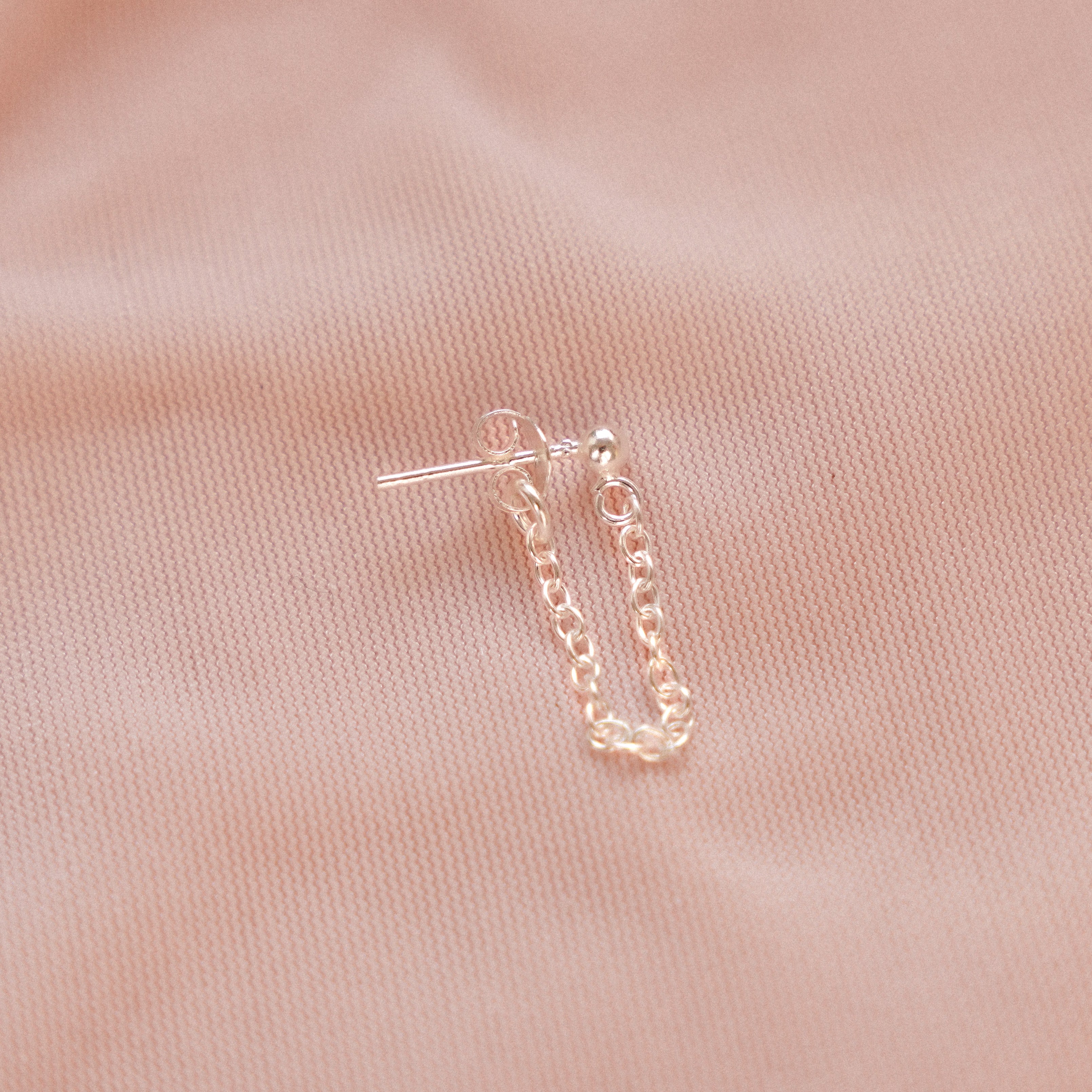 "Vanessa" Silver Chain Earring