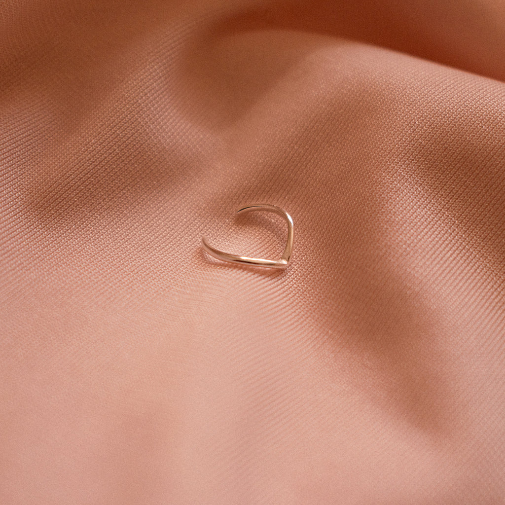 CSST02 // Silver Curling Ear Cuff main image 0