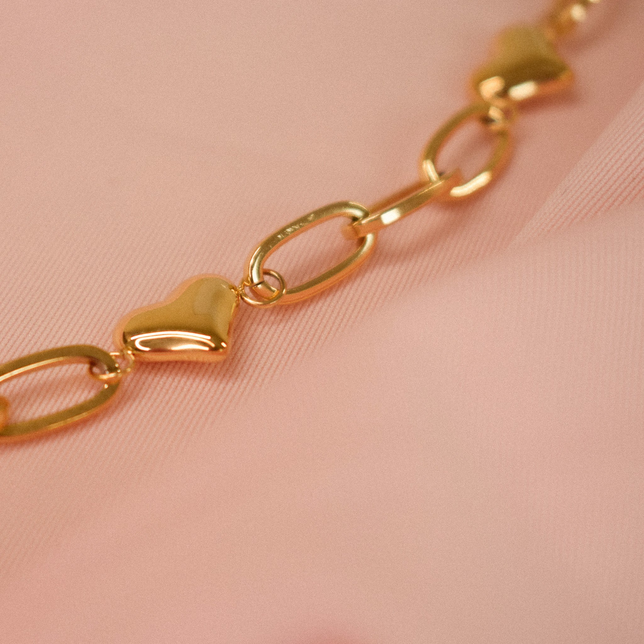 "Isha" Heart Chain Bracelet