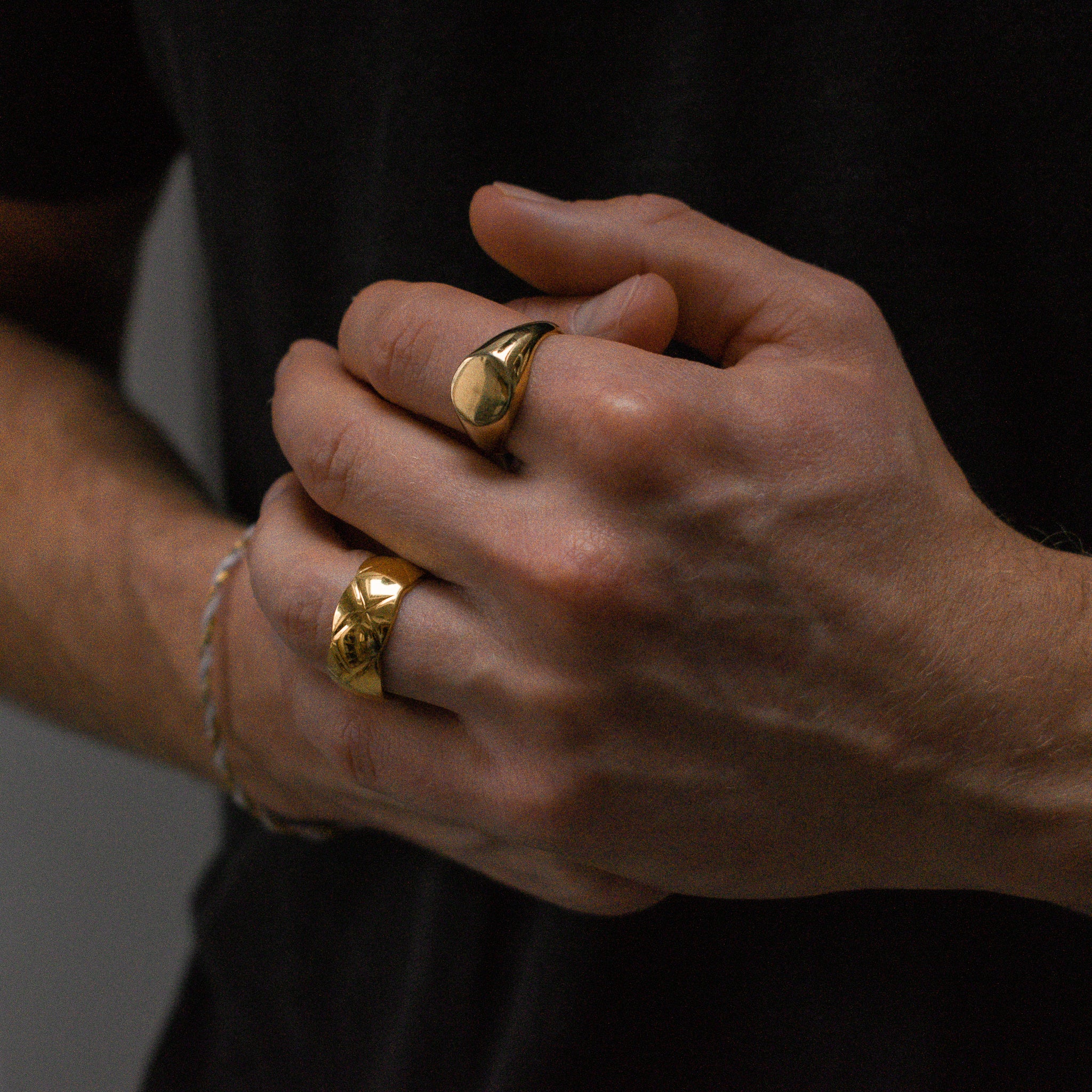 “Julius” Quilted Ring