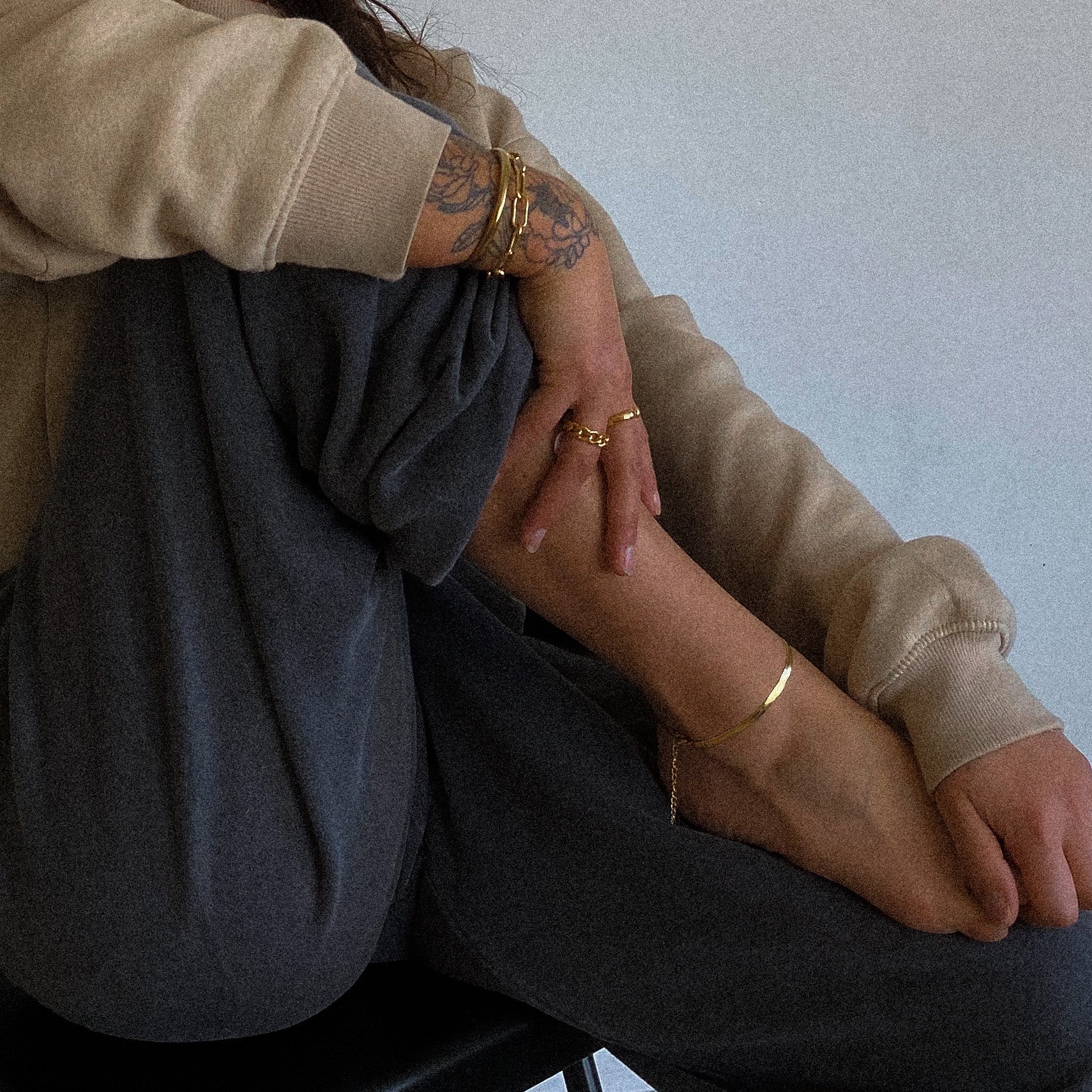 “Nymph” Snake Chain Anklet