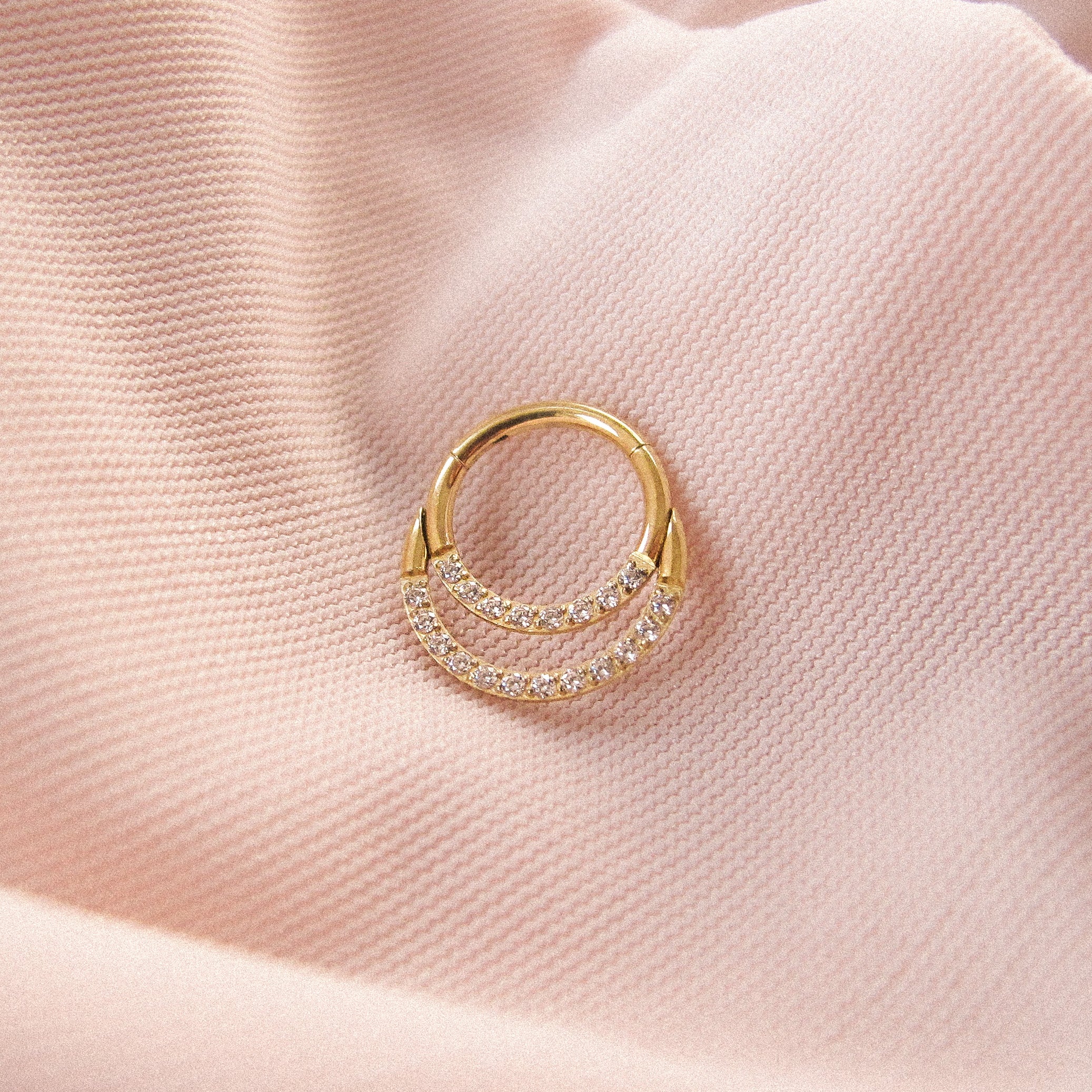 “Broomhilda” Double Layer Septum Ring