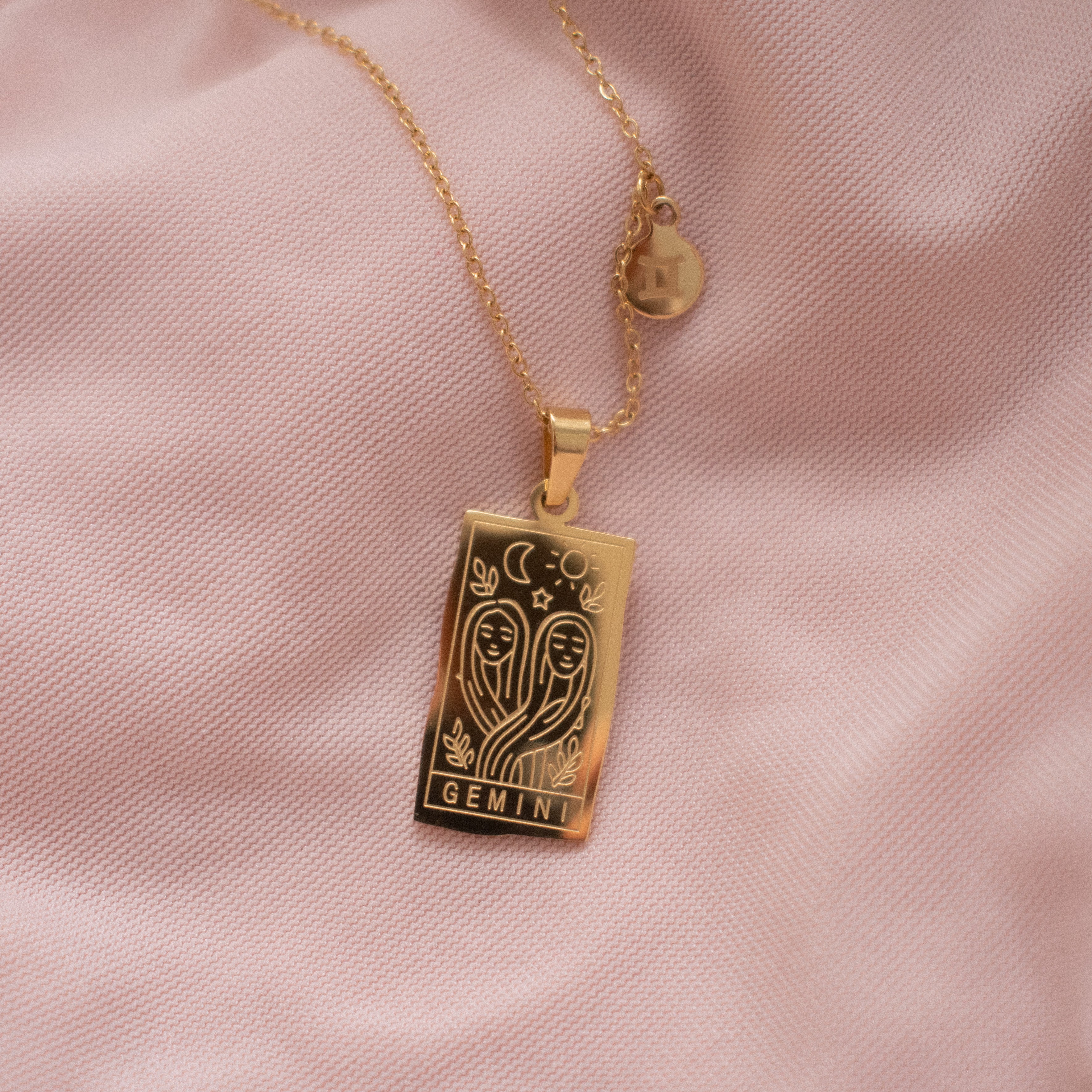 “Calderon” Astrology Tablet Necklace