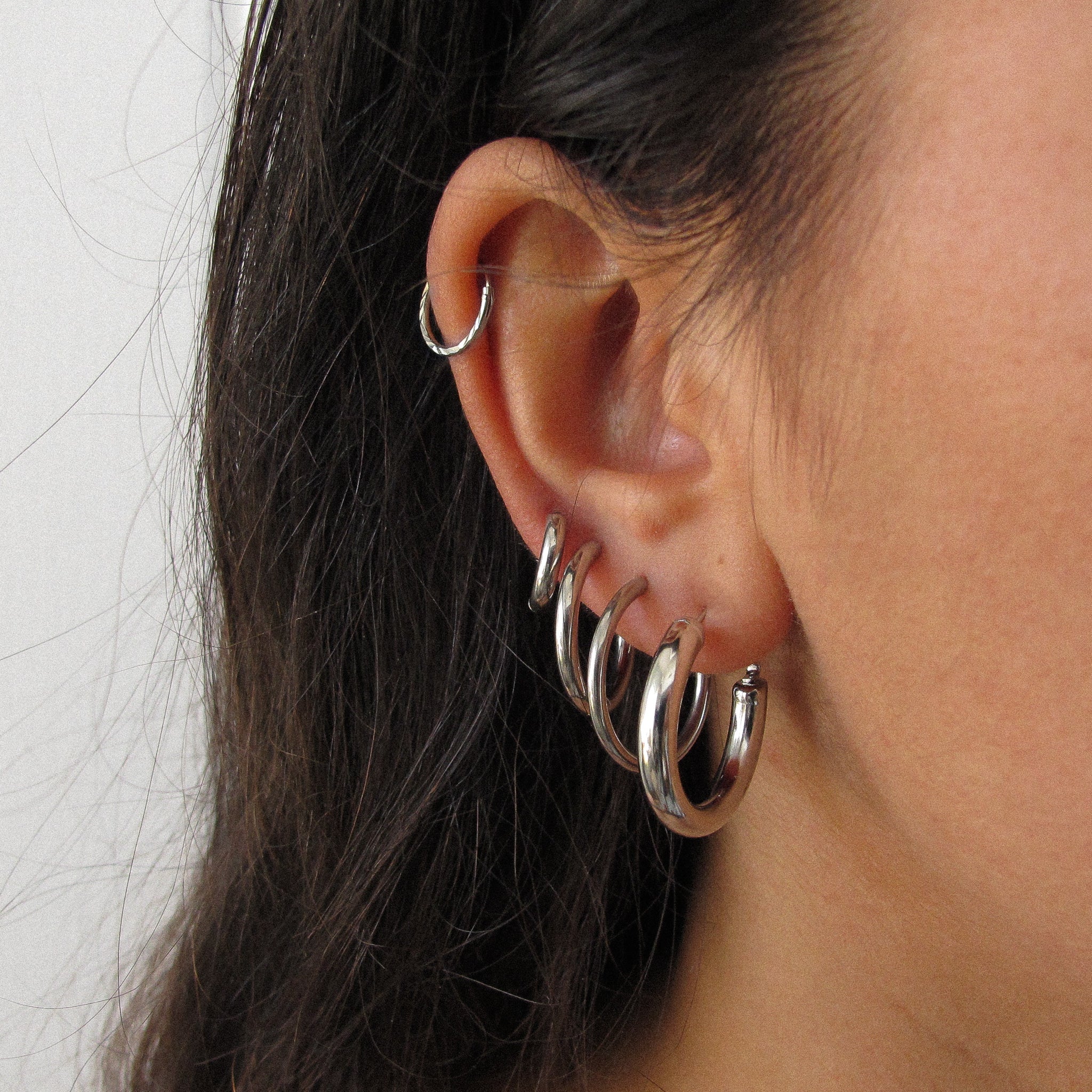 "Sammy" Hoop Earrings