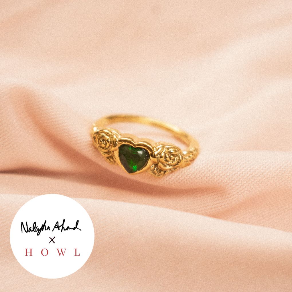 "Verde" Rose Garden Ring