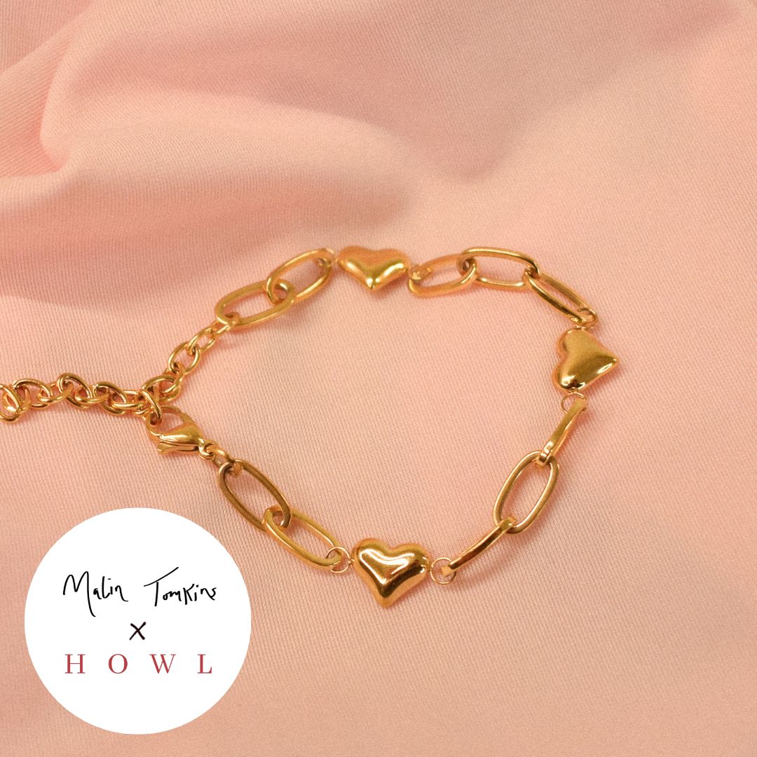 "Isha" Heart Chain Bracelet