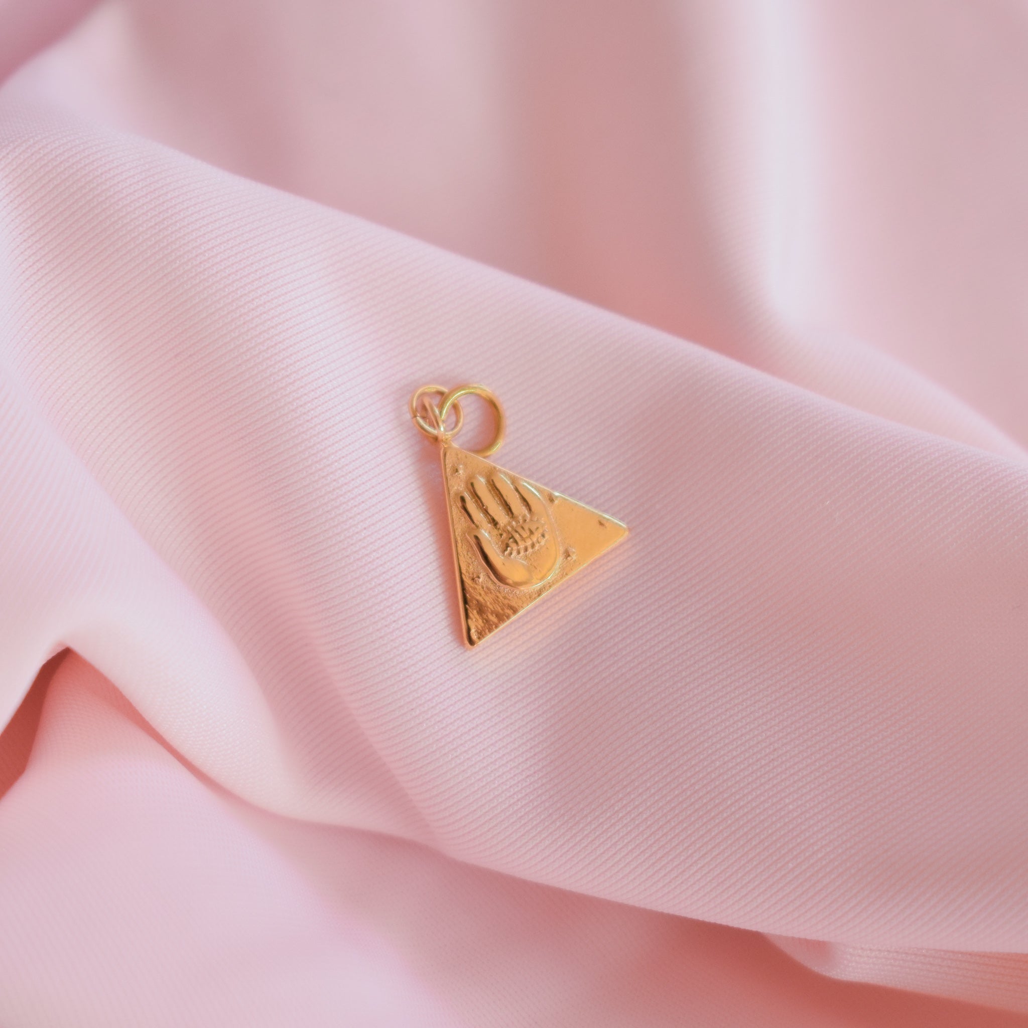 Triangle Palm Charm