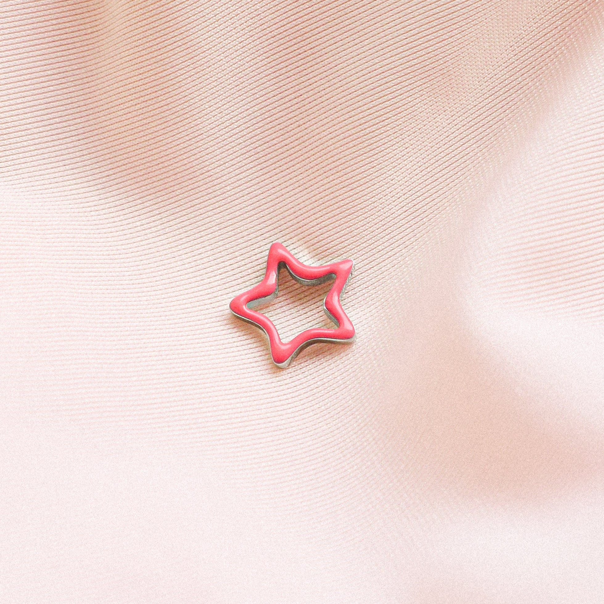 Pink Star Charm