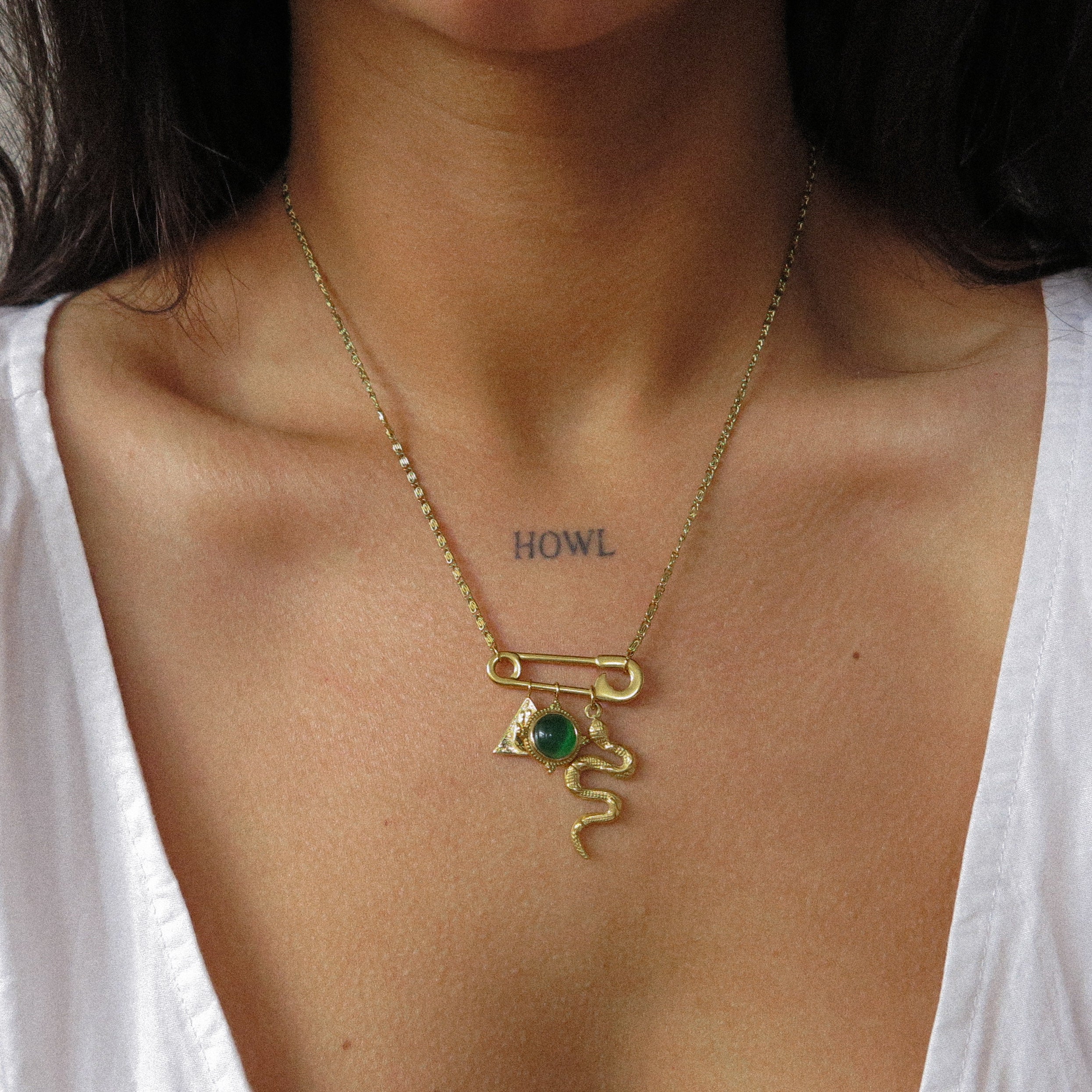 "Whisper" Paperclip Necklace