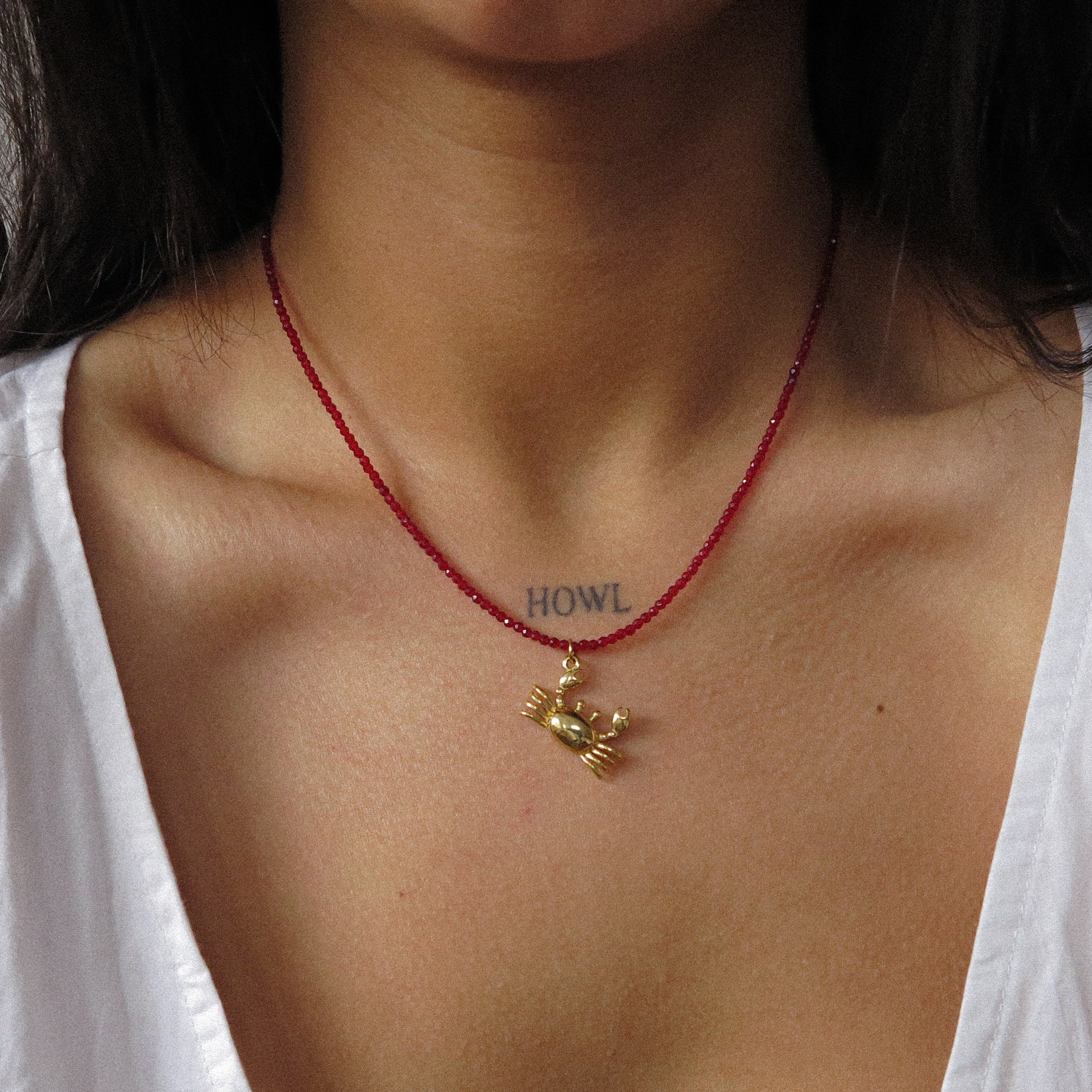 "Kelly" Crab Necklace