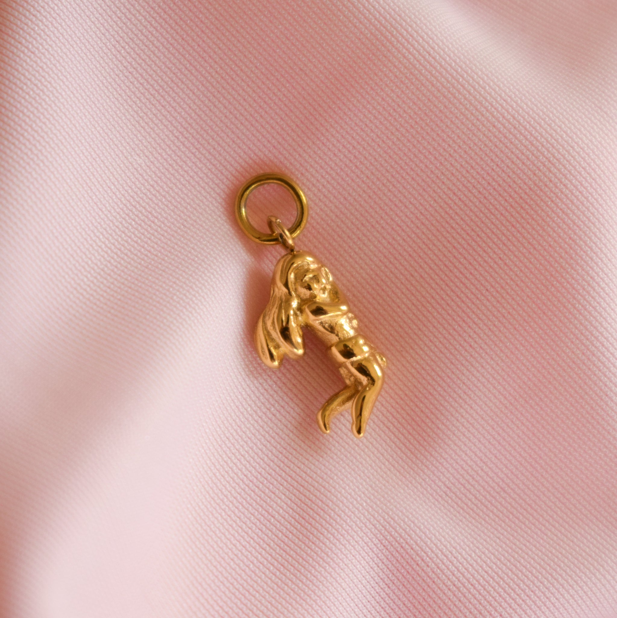 Flying Cherub Charm