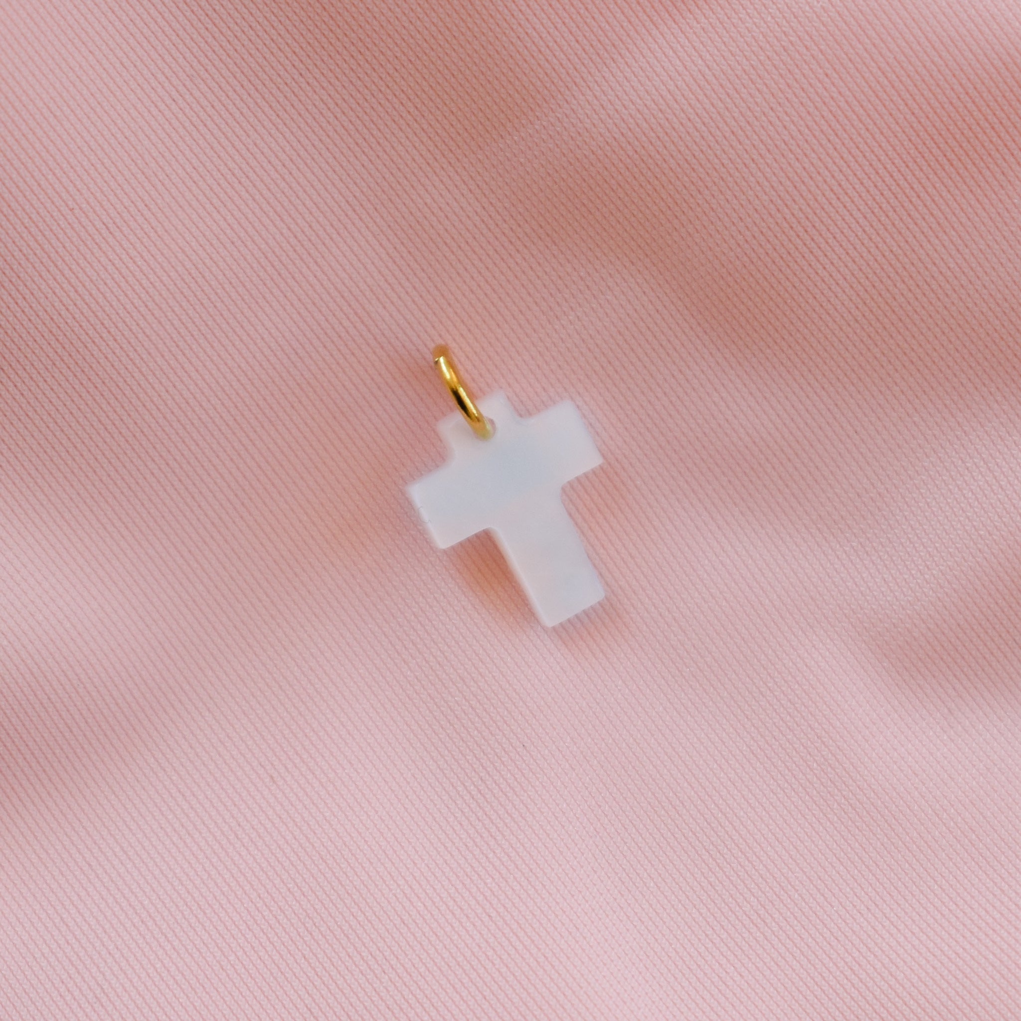 Cross Shell Charm