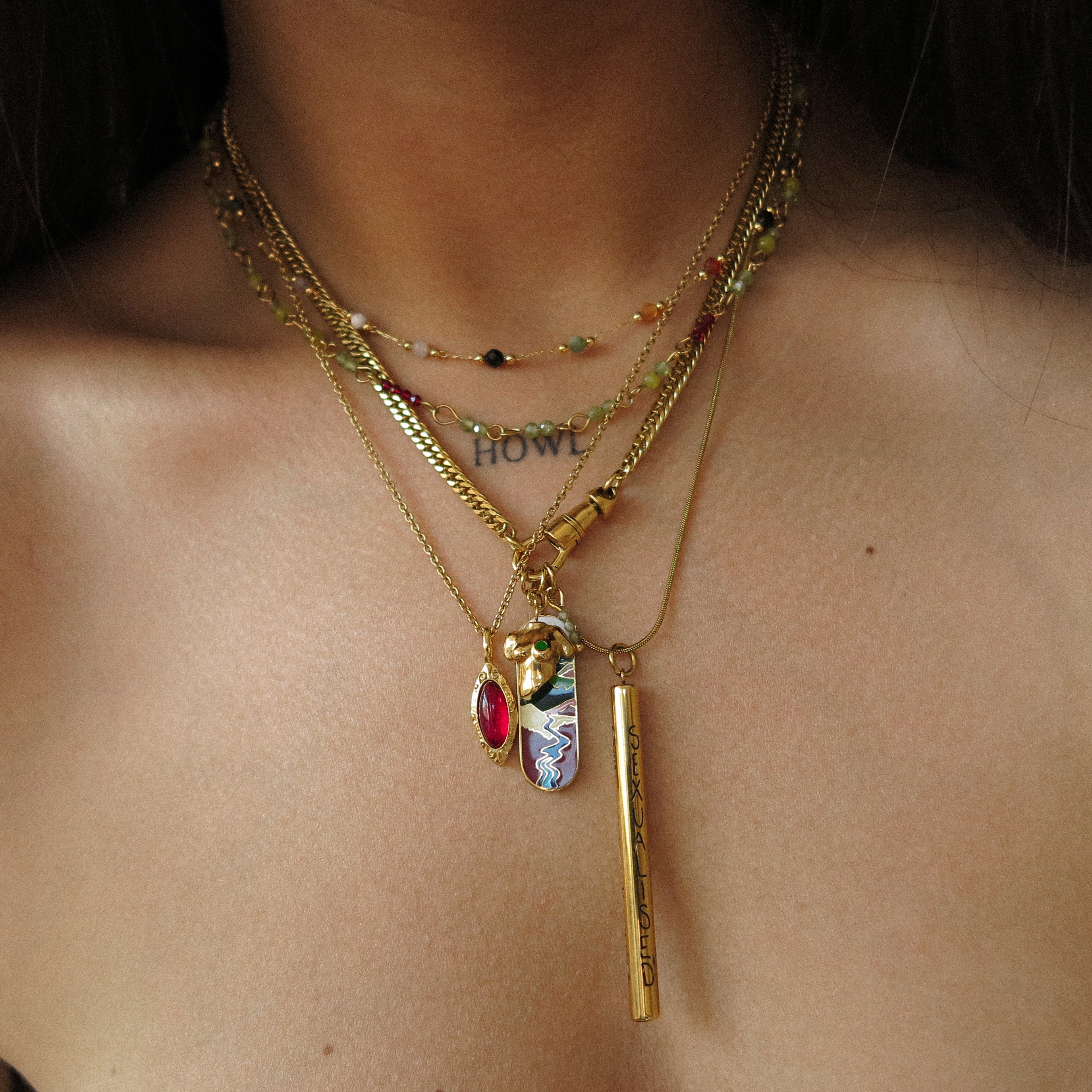 Female Torso Charm