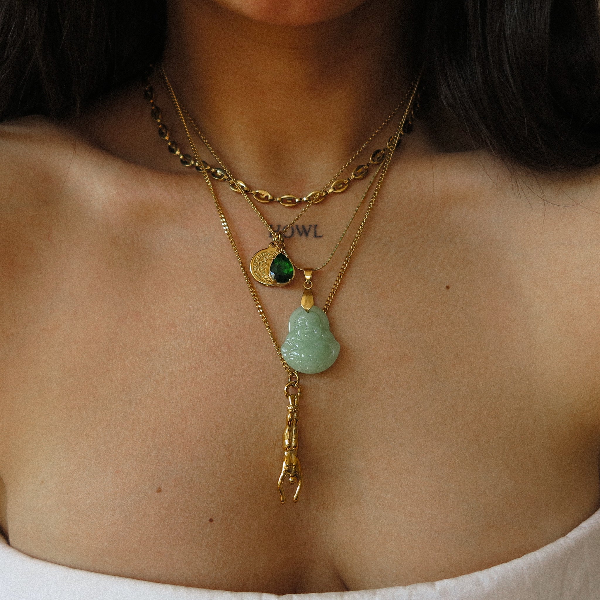 Gold Curb Chain